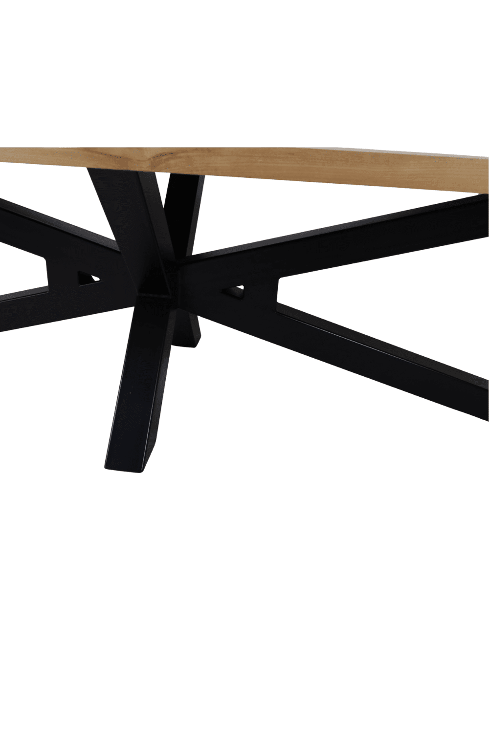 Super grote teak houten tafel 350x110x78 cm