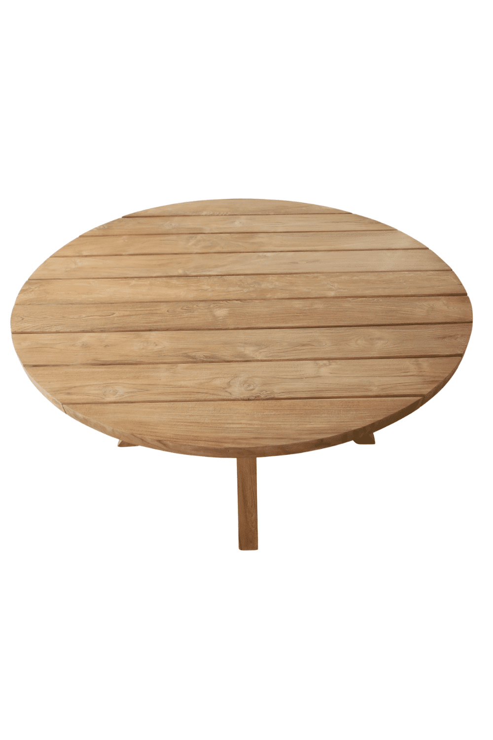 Teak houten ronde tuintafel 150 cm
