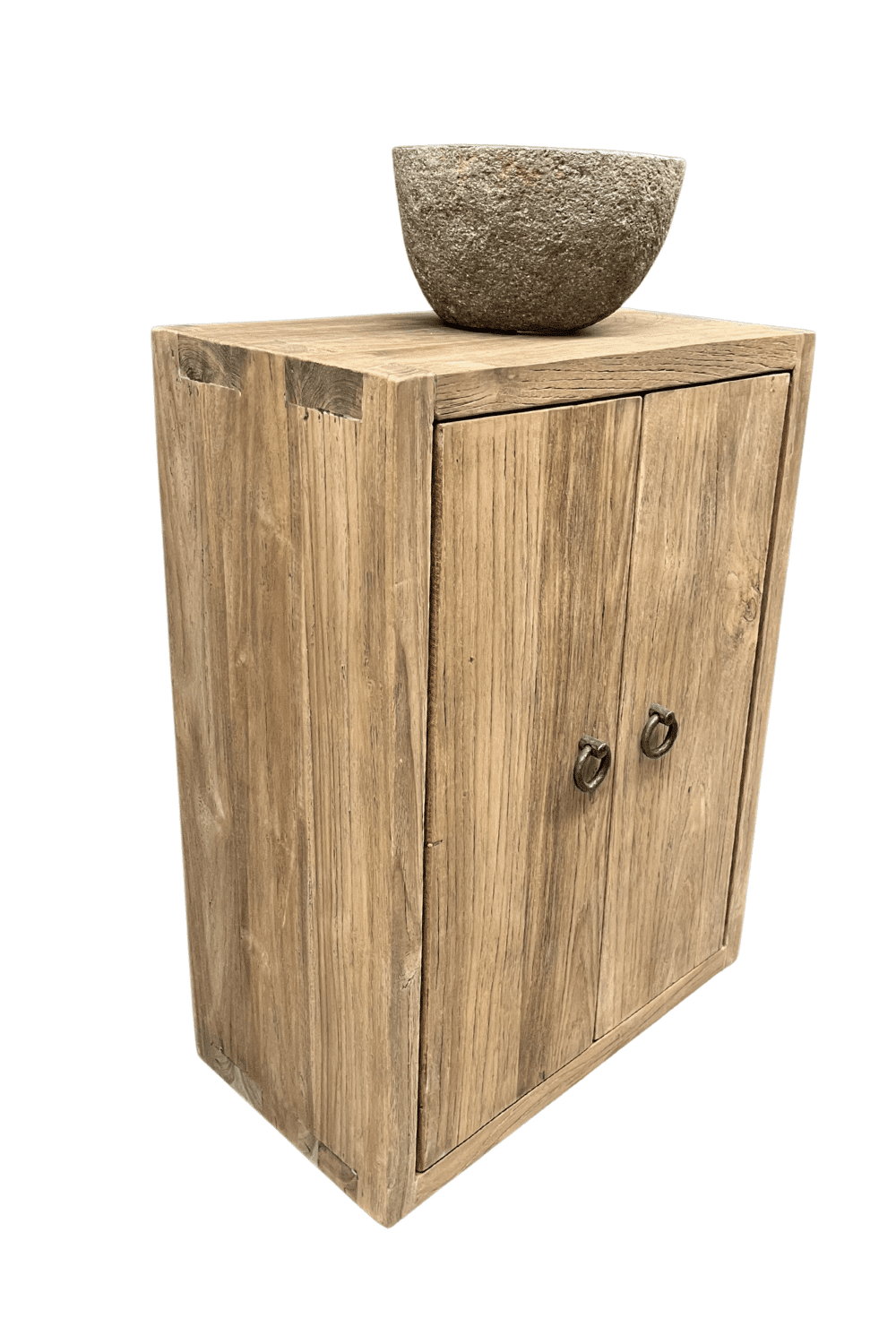 Teak houten toiletkastje hangend 45x25x60 cm Teak houten toiletkastje hangend 45x25x60 cm
