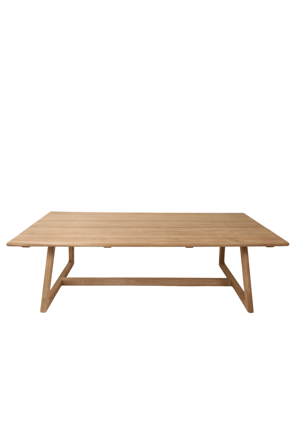 Teak houten tuintafel 250x100x78 cm