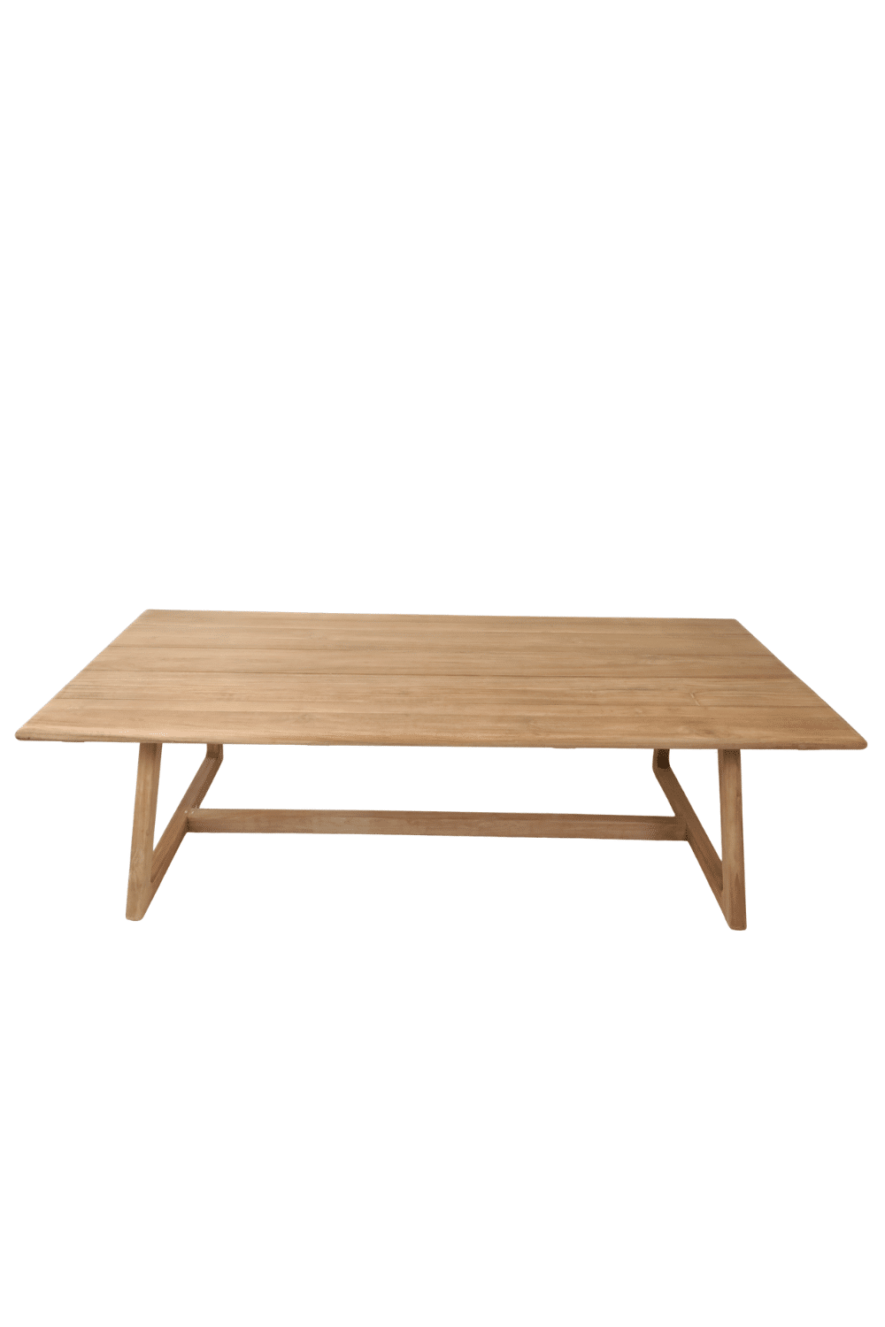 Teak houten tuintafel 250x100x78 cm