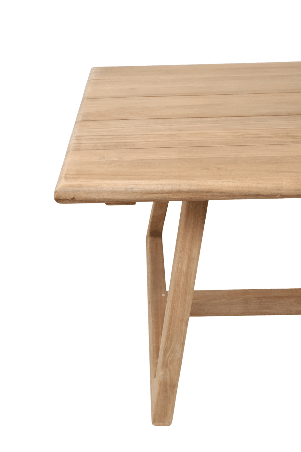 Teak houten tuintafel 250x100x78 cm