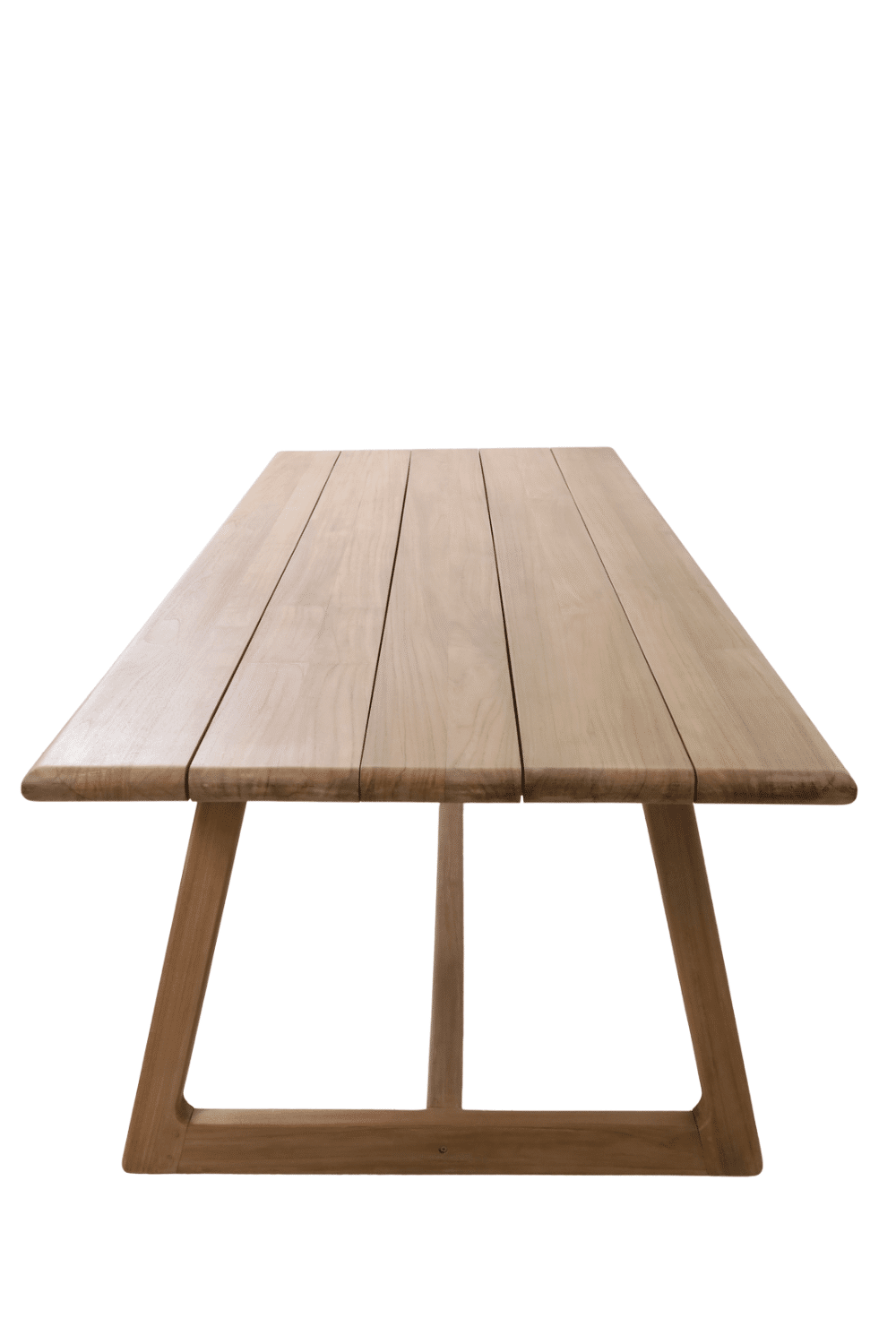 Teak houten tuintafel 250x100x78 cm