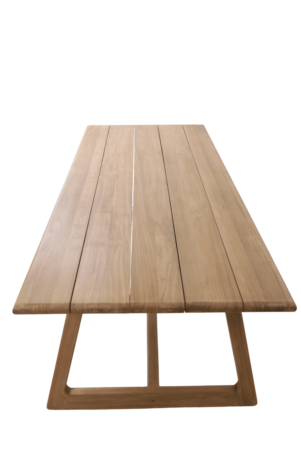 Teak houten tuintafel 250x100x78 cm