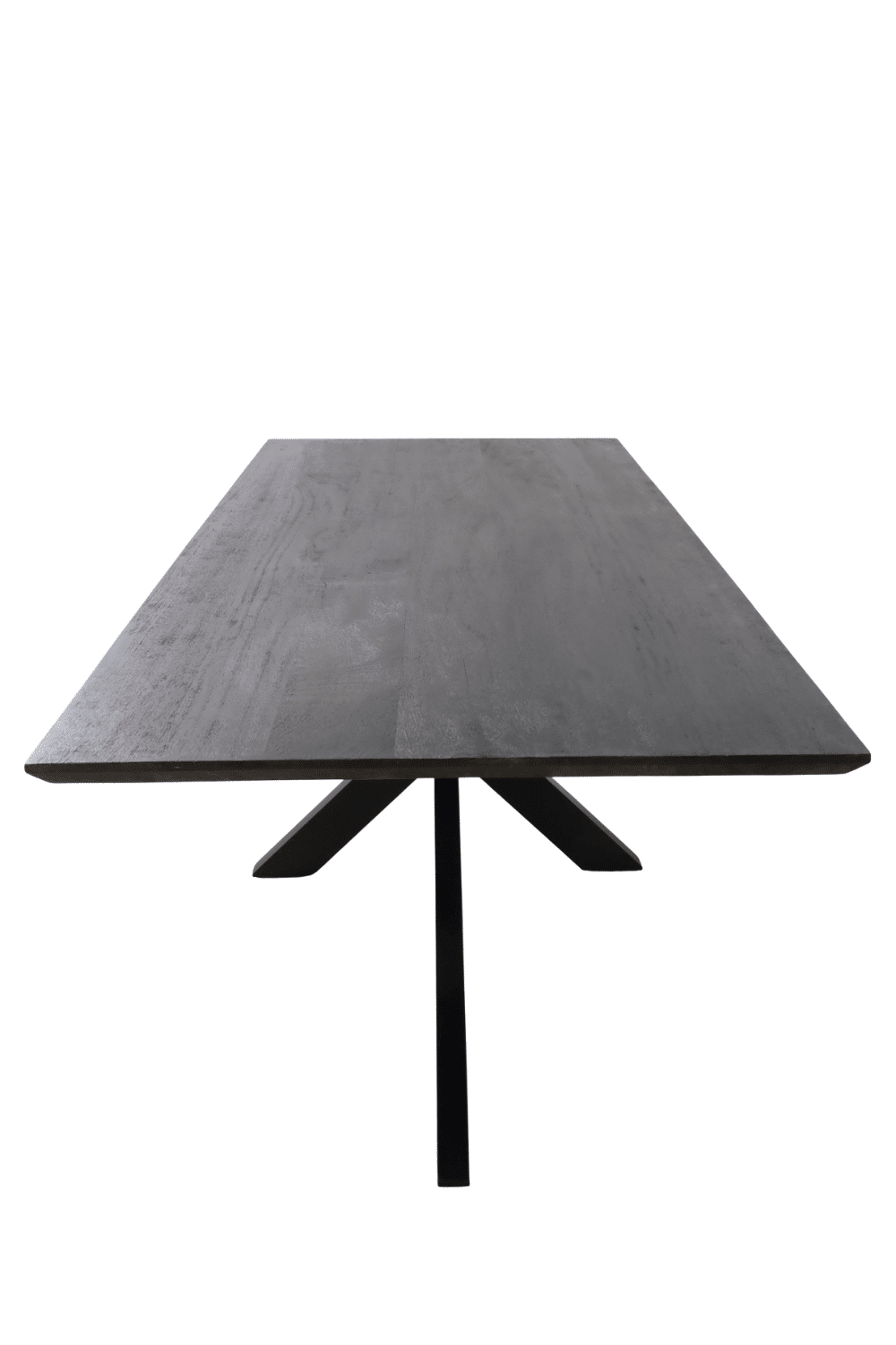 india eettafel walnoot bruin 220 x100 cm