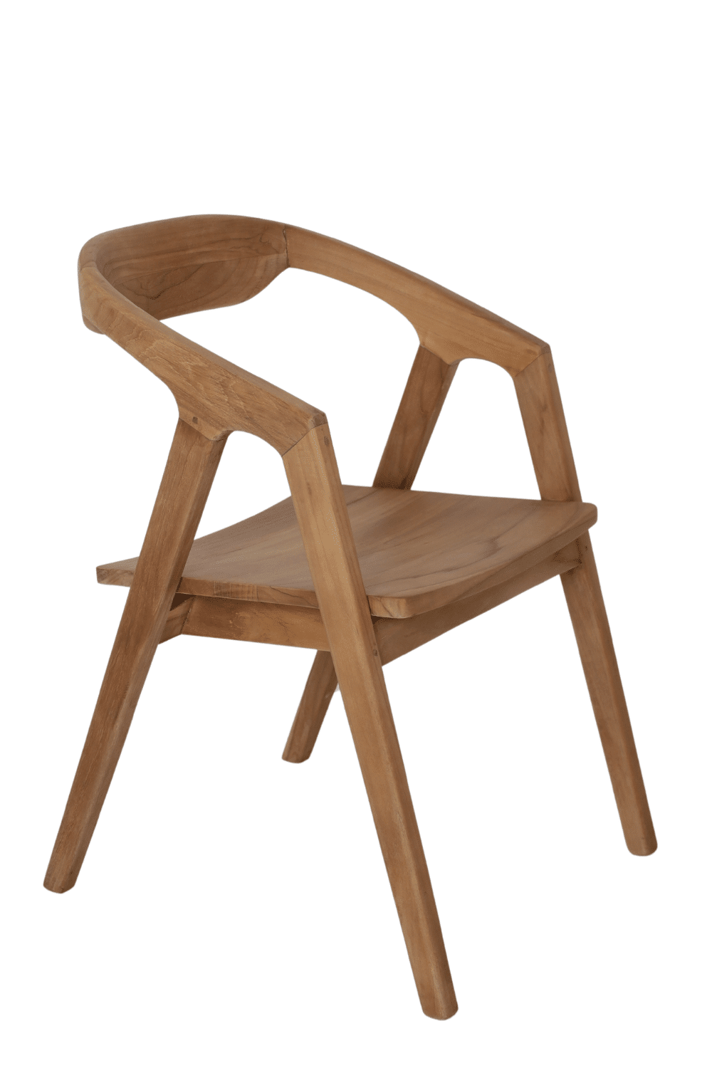 Ronde Teakhouten Tuinstoelen