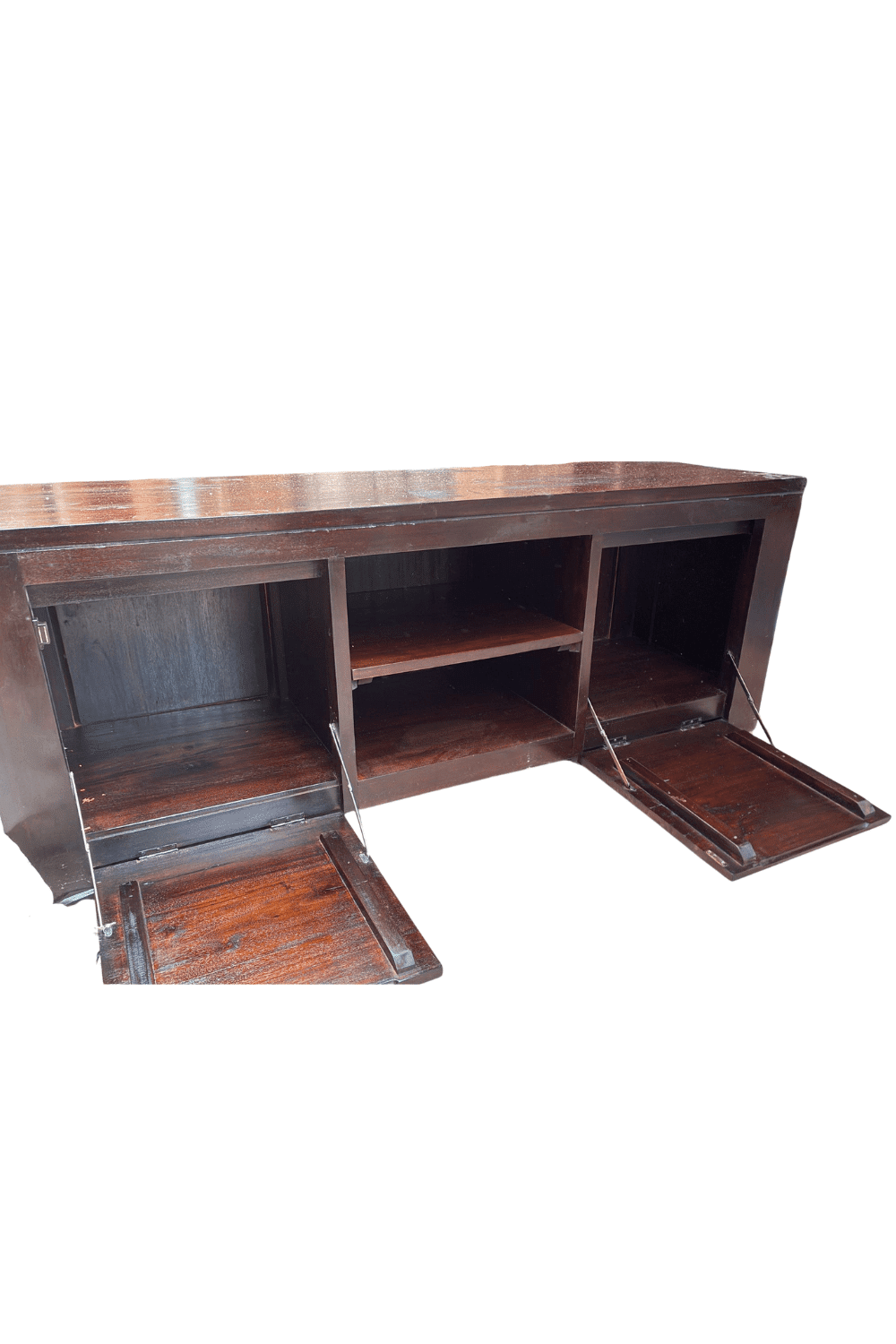 Koloniaal Bruine Tv Meubel Met Klep