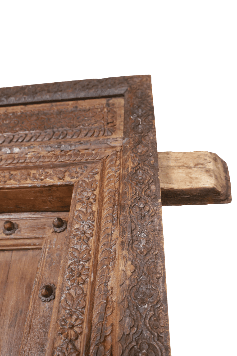 Oude deur uit india 160x20x235 cm