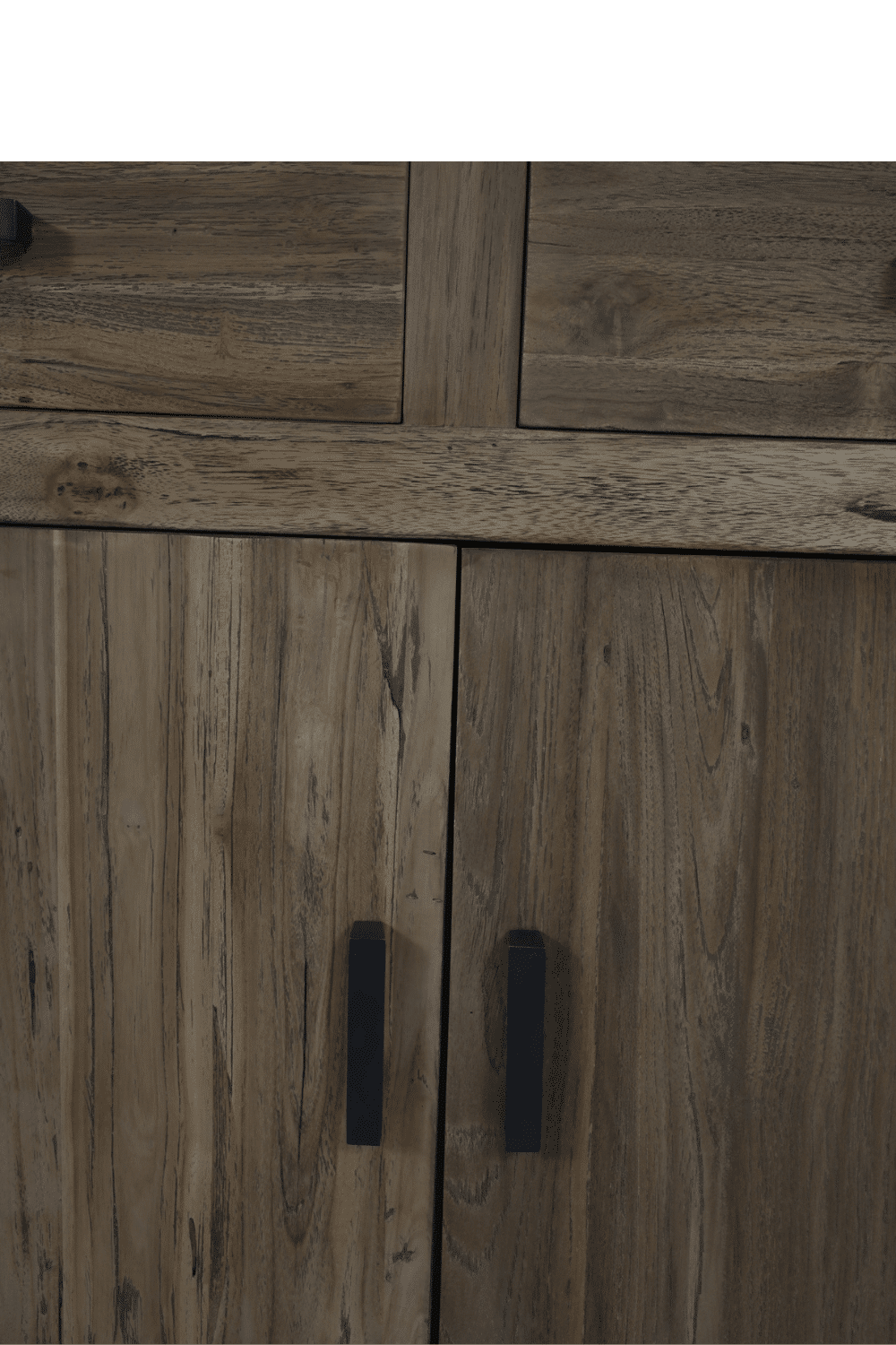 teak houten dressoir 200x46x85 cm