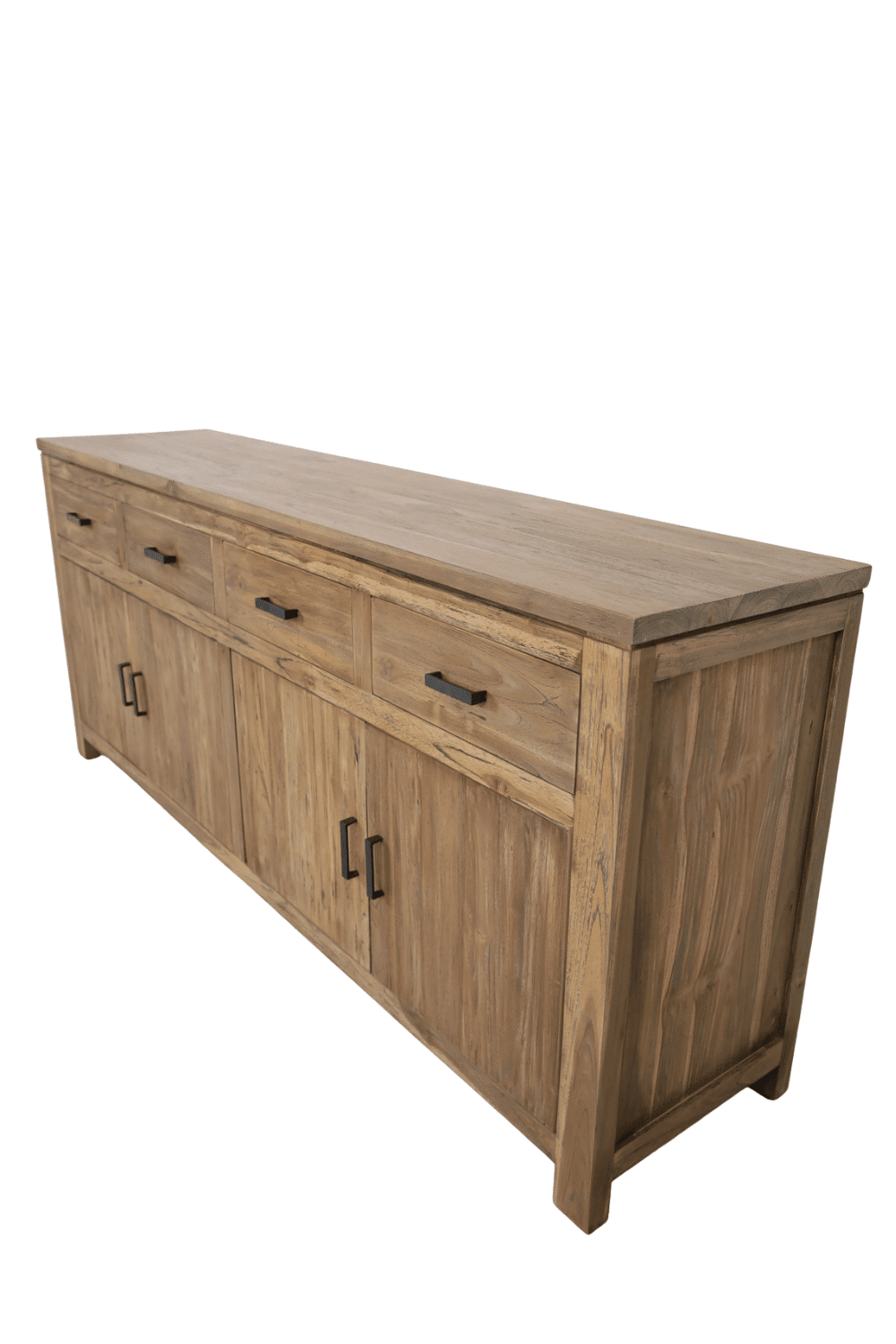 teak houten dressoir 200x46x85 cm