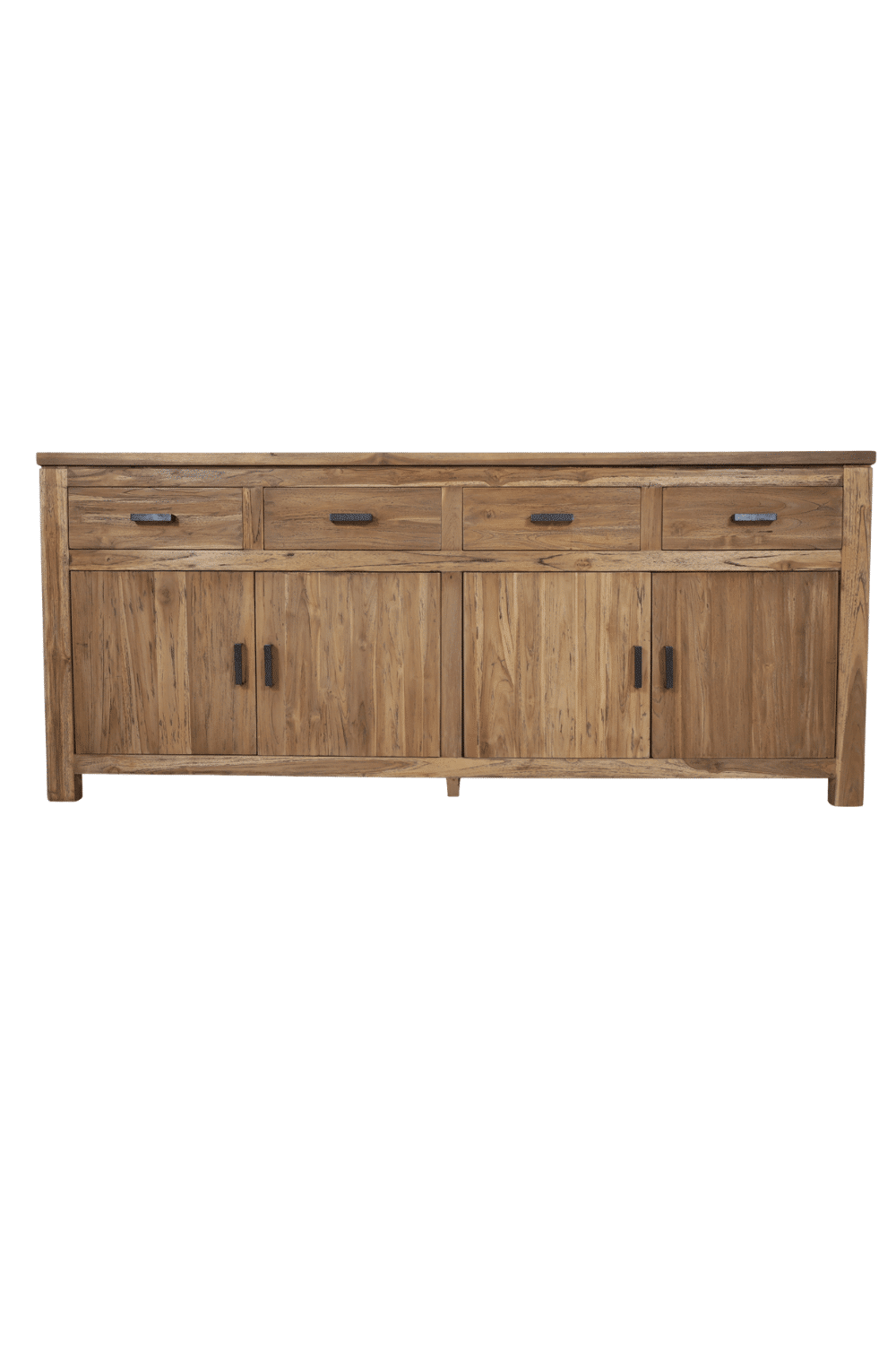 teak houten dressoir 200x46x85 cm