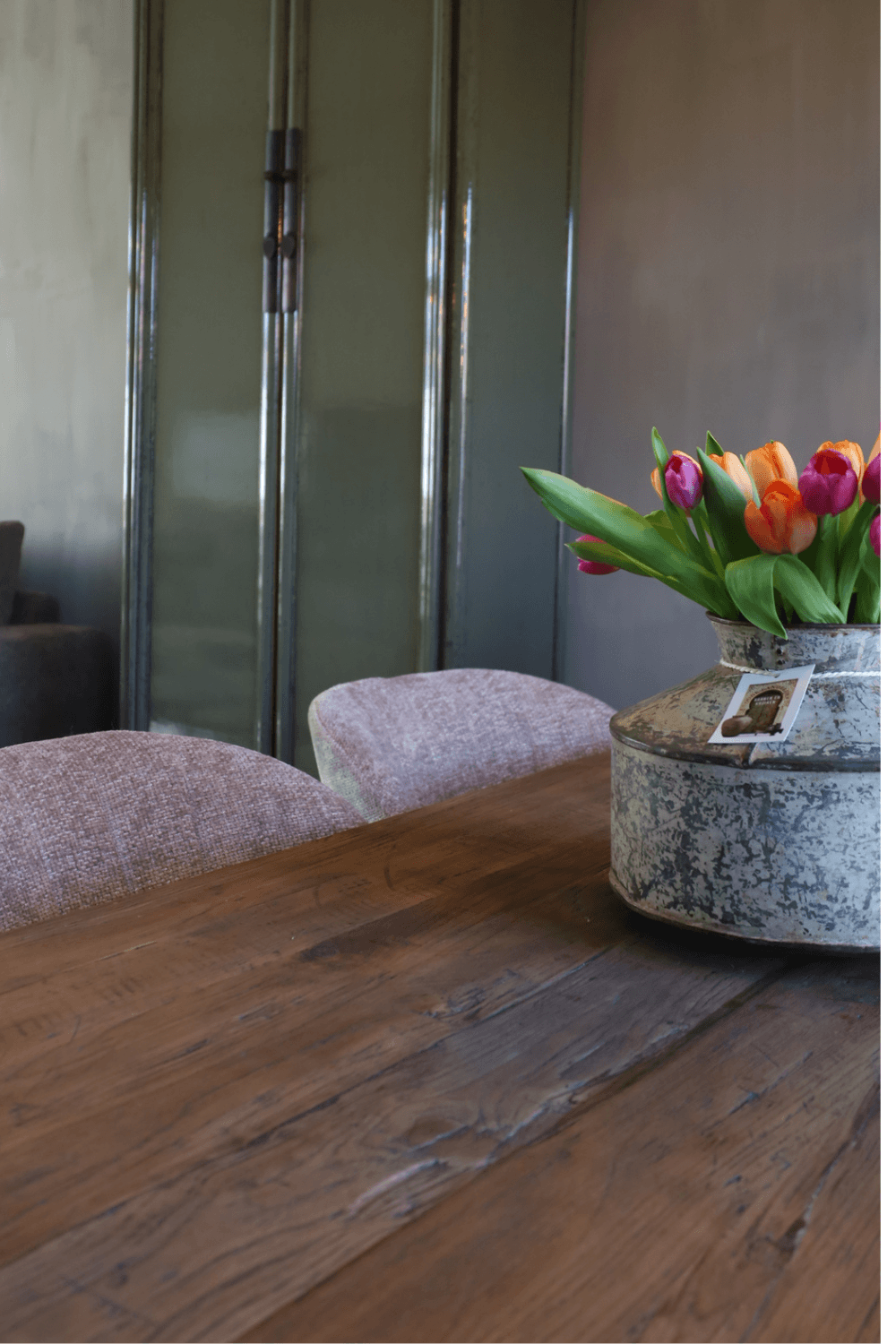 Teak houten kasteel kloostertafel 260 cm