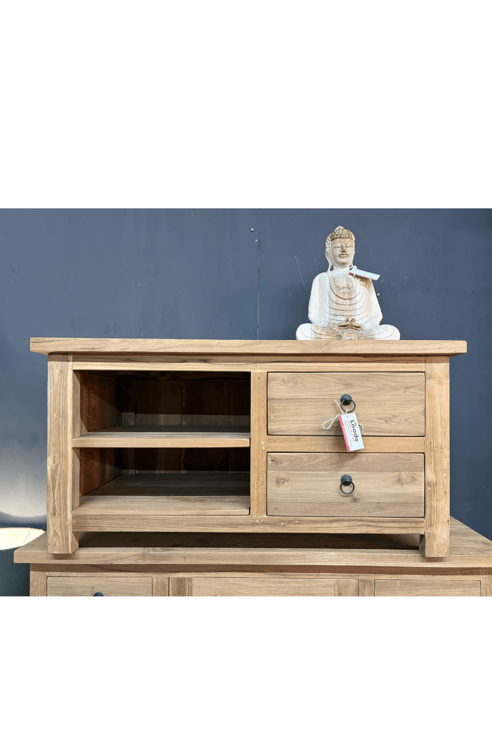 Teak houten tv meubel 100x50x50 cm