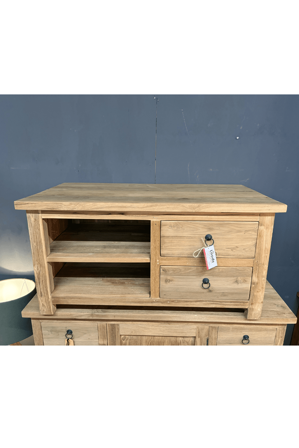 Teak houten tv meubel 100x50x50 cm