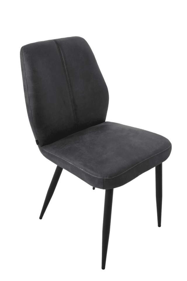 Tina eetkamerstoel zonder armleuning lederloo