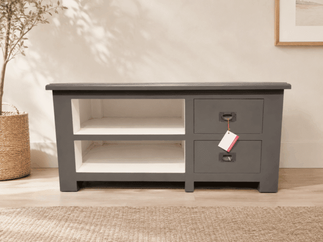 grijs houten tv meubel klein 100x50x50-antraciet-grijs