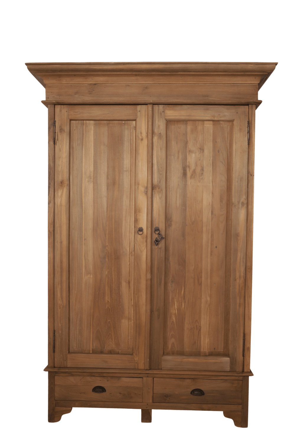 Teak houten kledingkast 140x67x210cm