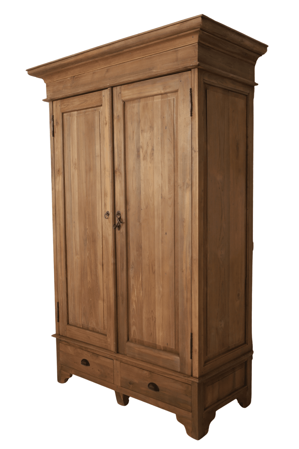 Teak houten kledingkast 140x67x210cm