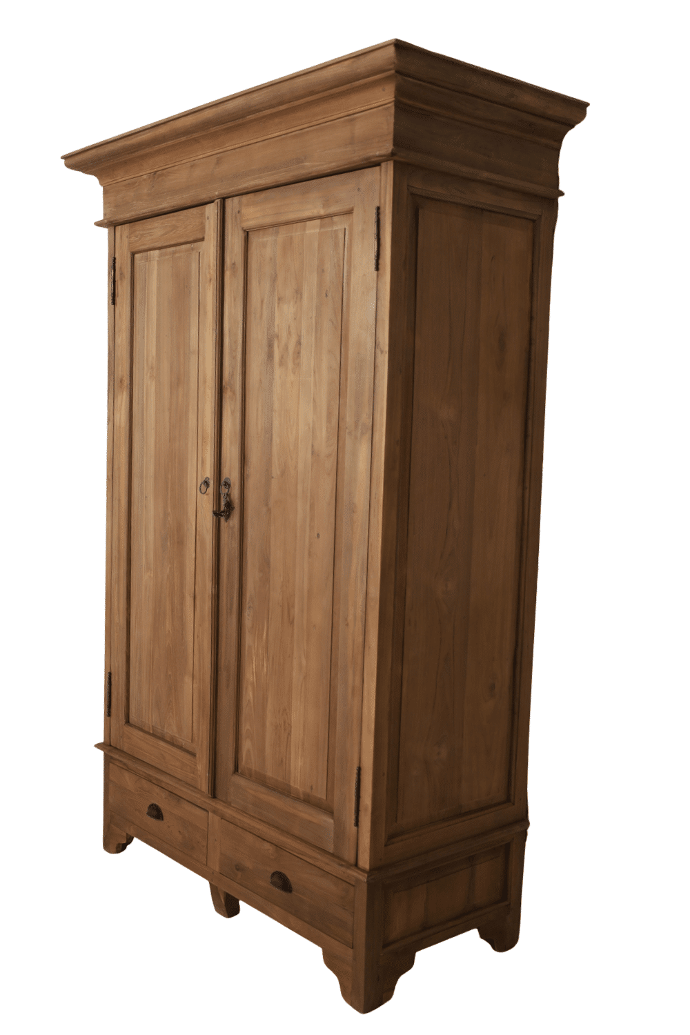 Teak houten kledingkast 140x67x210cm