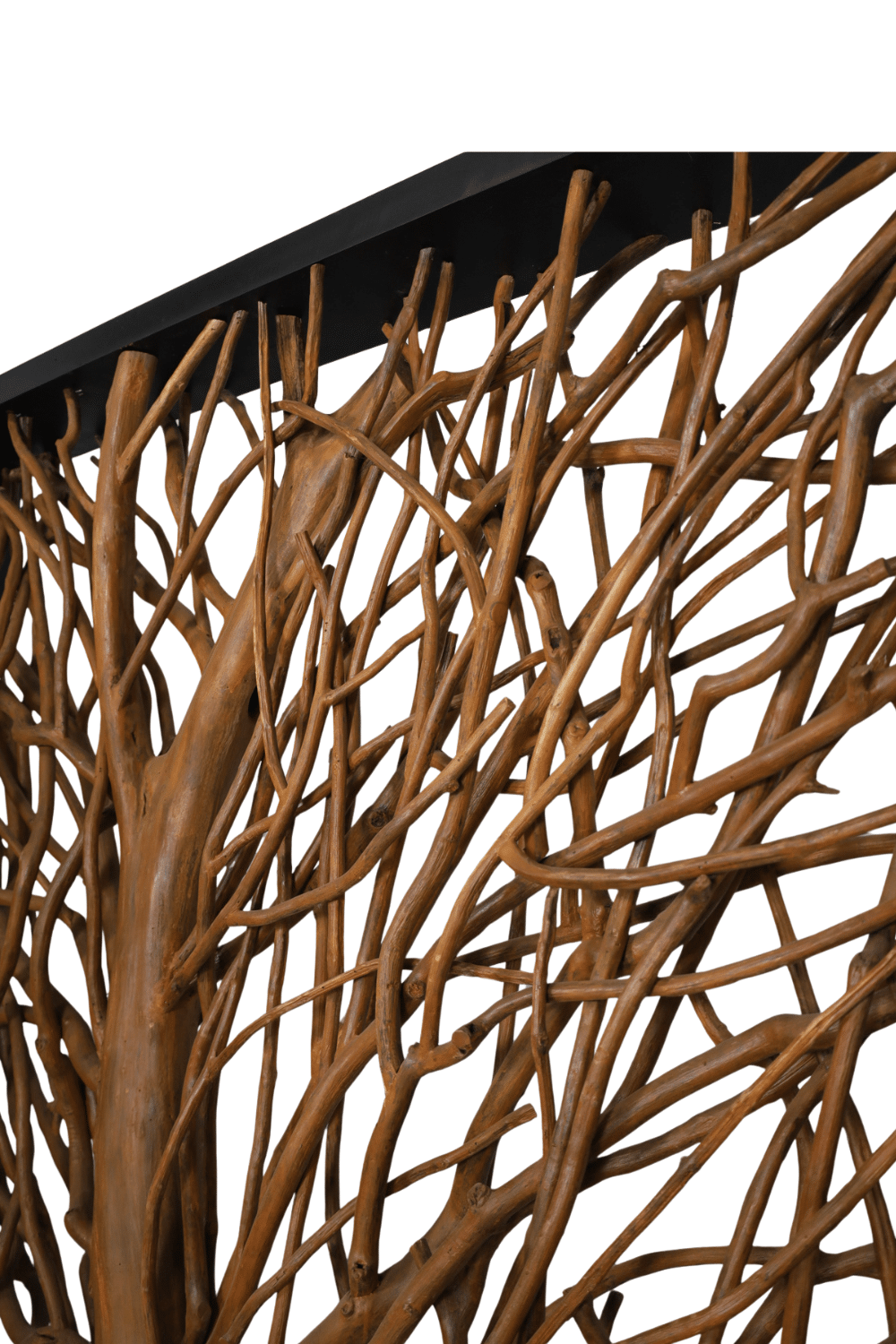 Roomdivider teak hout takken boom 120x53x200 cm Roomdivider teak hout takken boom 120x53x200 cm
