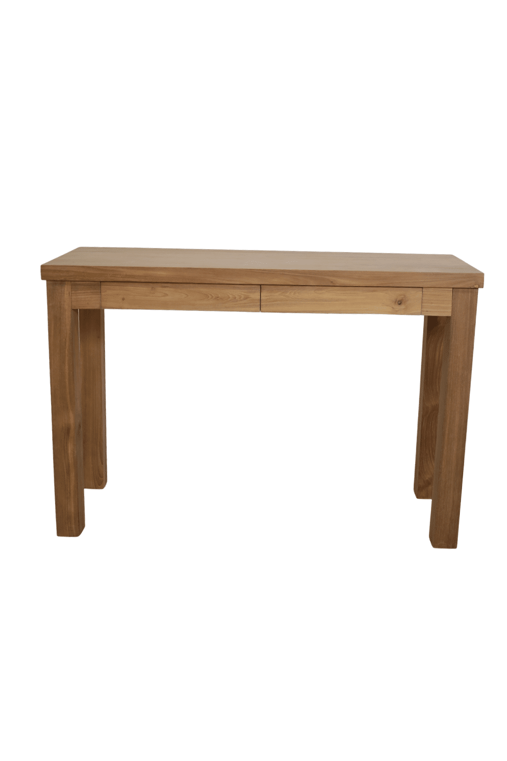 Sidetable 120 cm met 2 lades teak hout bureau Sidetable 120 cm met 2 lades teak hout bureau