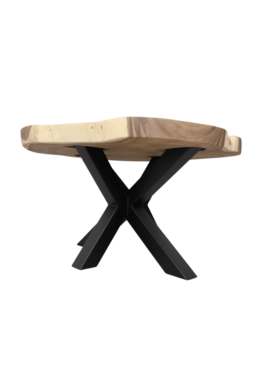 Suar boomstam tafel rond 140x124x79 cm
