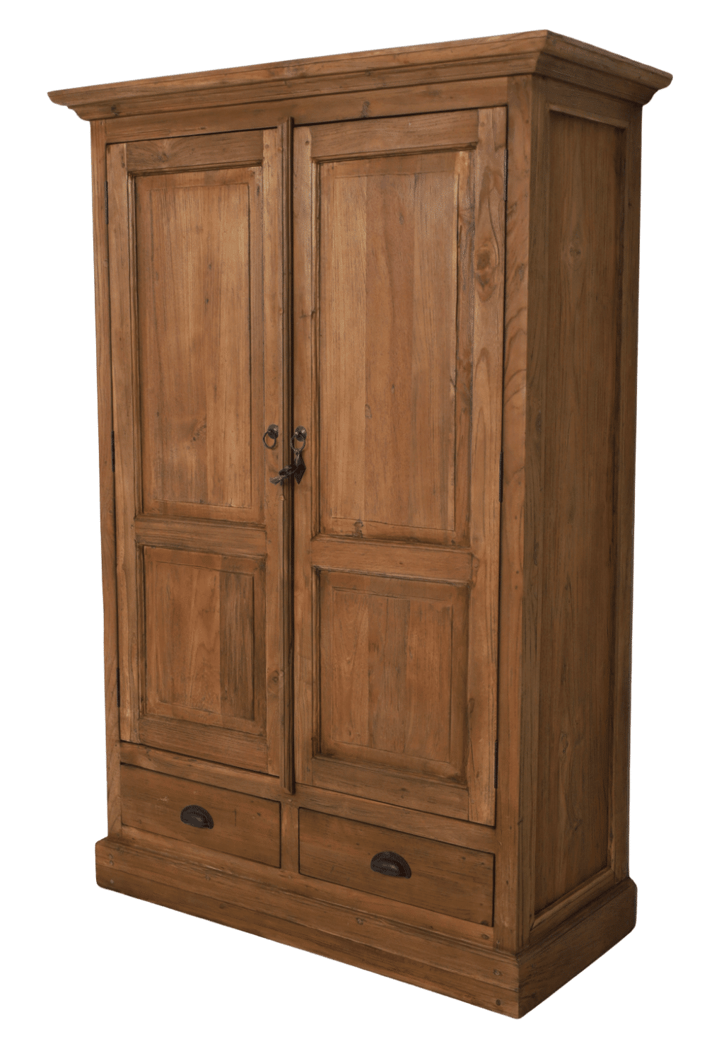 Teak houten meidenkast 100x45,5x150 cm Teak houten meidenkast 100x45,5x150 cm
