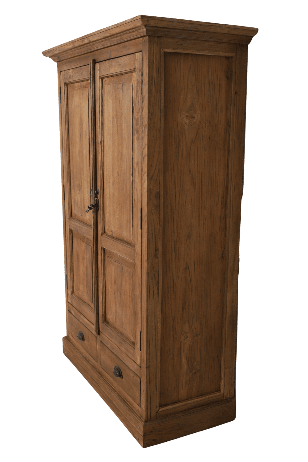 Teak houten meidenkast 100x45,5x150 cm Teak houten meidenkast 100x45,5x150 cm