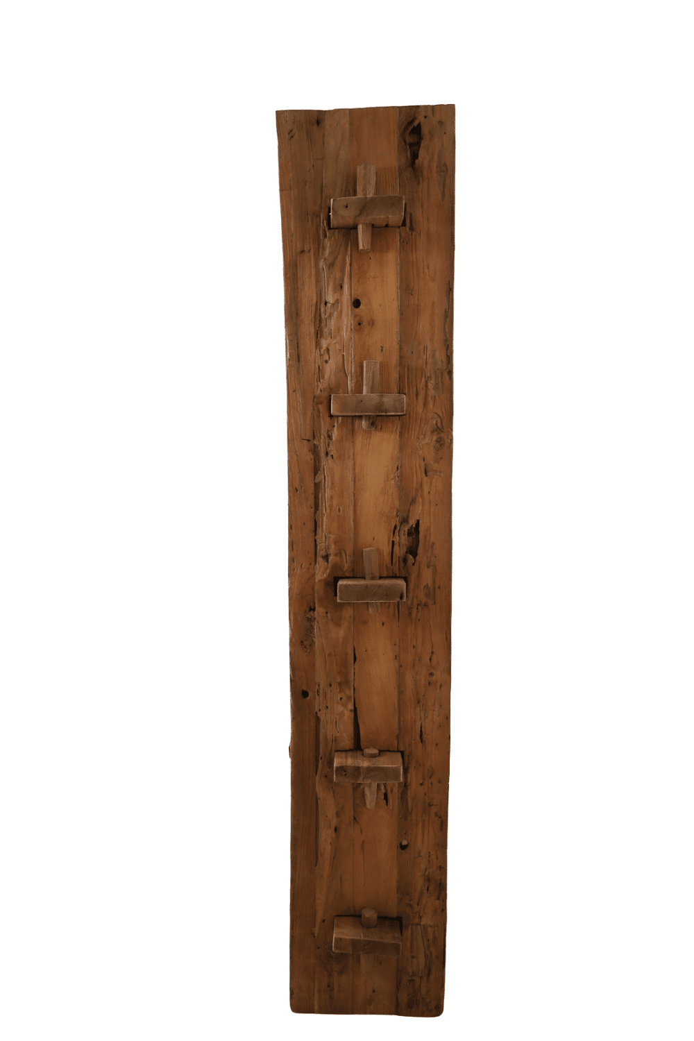Teak houten rek boekenrek 105x35x200 cm