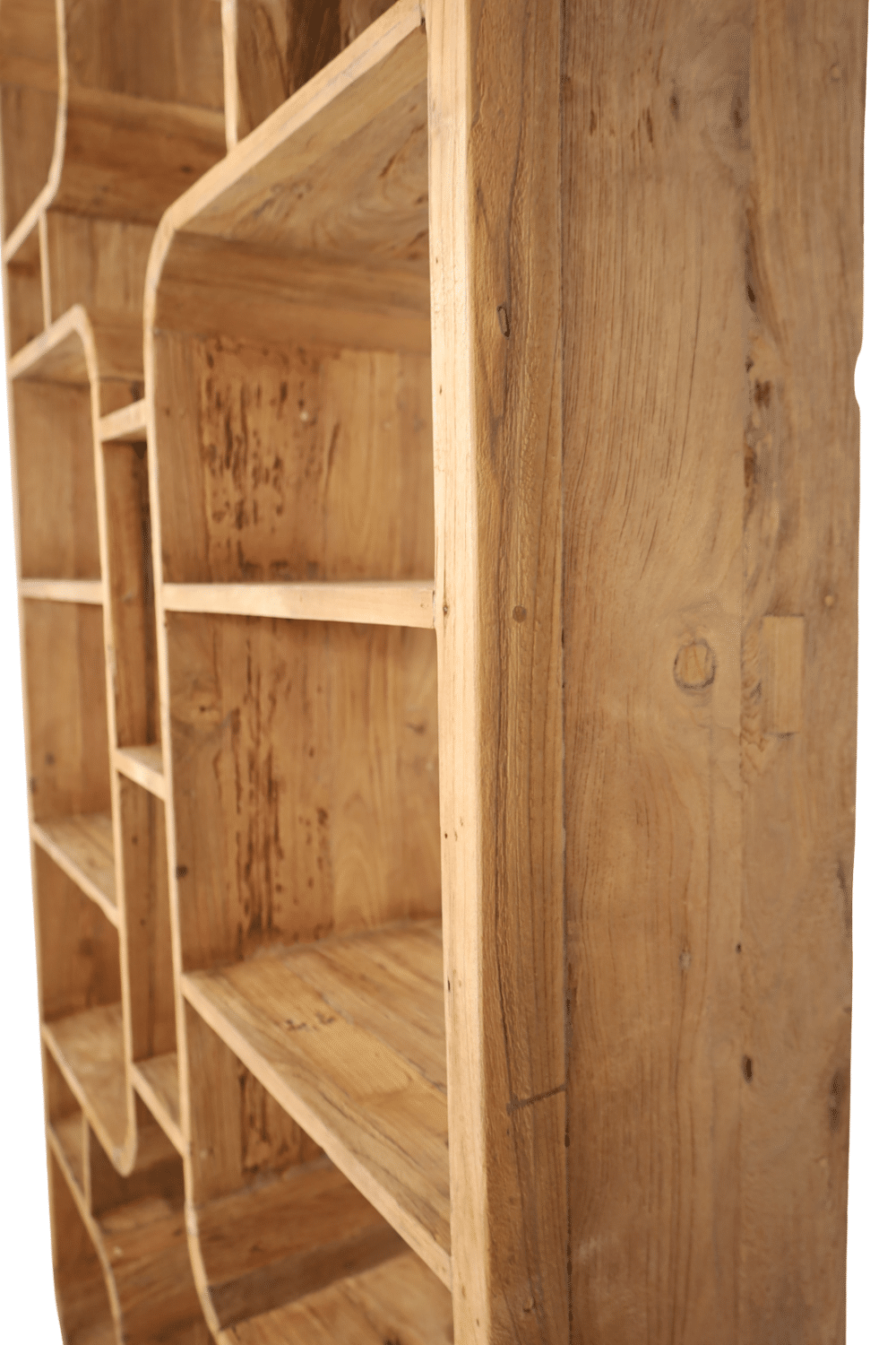 Vakkenkast roomdivider teak hout 140x30x220 cm Vakkenkast roomdivider teak hout 140x30x220 cm