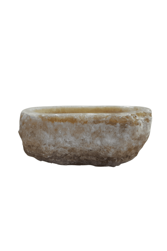 onxy natuursteen beige toilet wasbakje