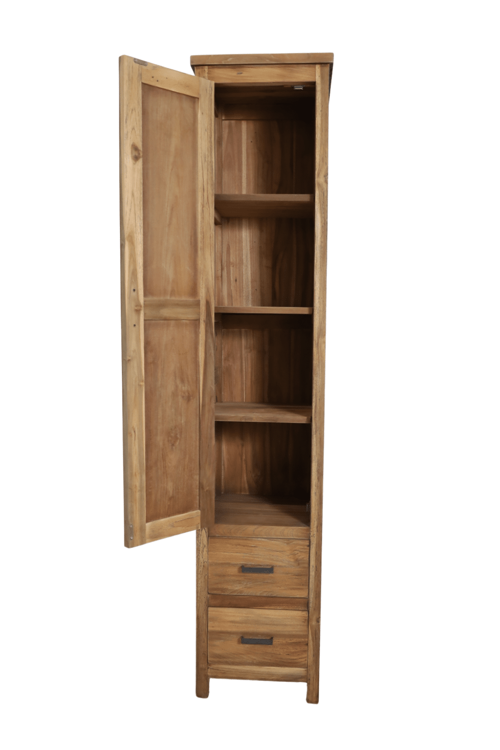 rural teak kolomkast 40x40x200 cm