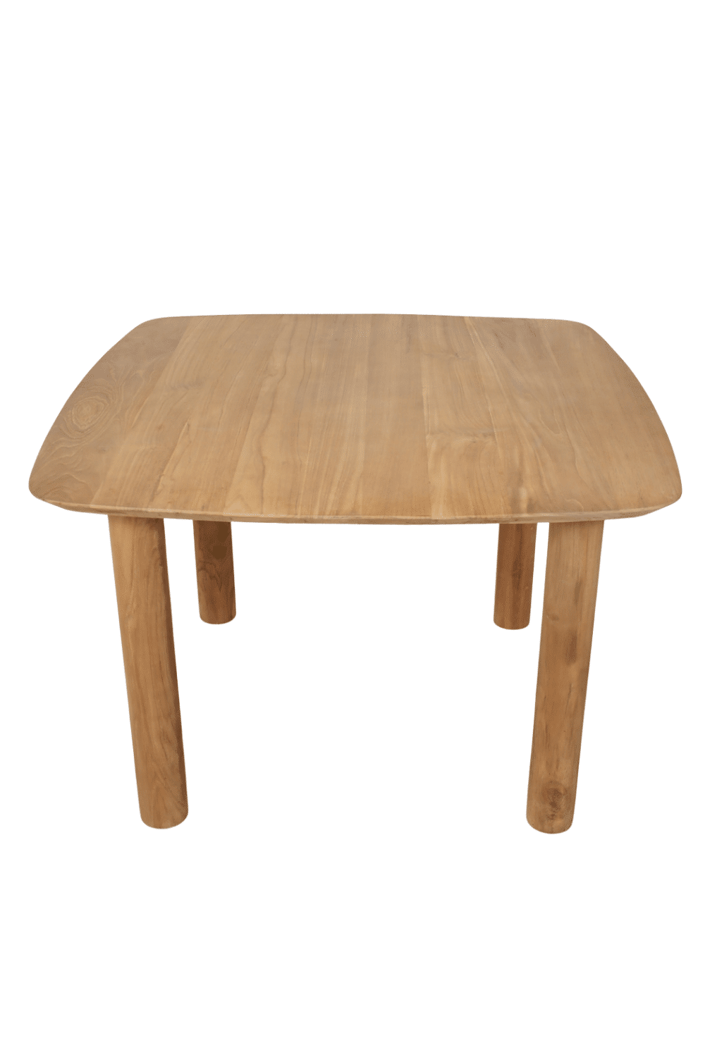 teak houten 4 persoons eettafel vierkant deens ovaal 120x120x79 cm teak houten 4 persoons eettafel vierkant deens ovaal 120x120x79 cm
