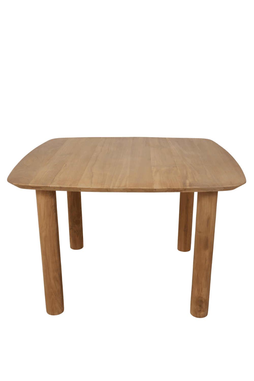 teak houten 4 persoons eettafel vierkant deens ovaal 120x120x79 cm teak houten 4 persoons eettafel vierkant deens ovaal 120x120x79 cm