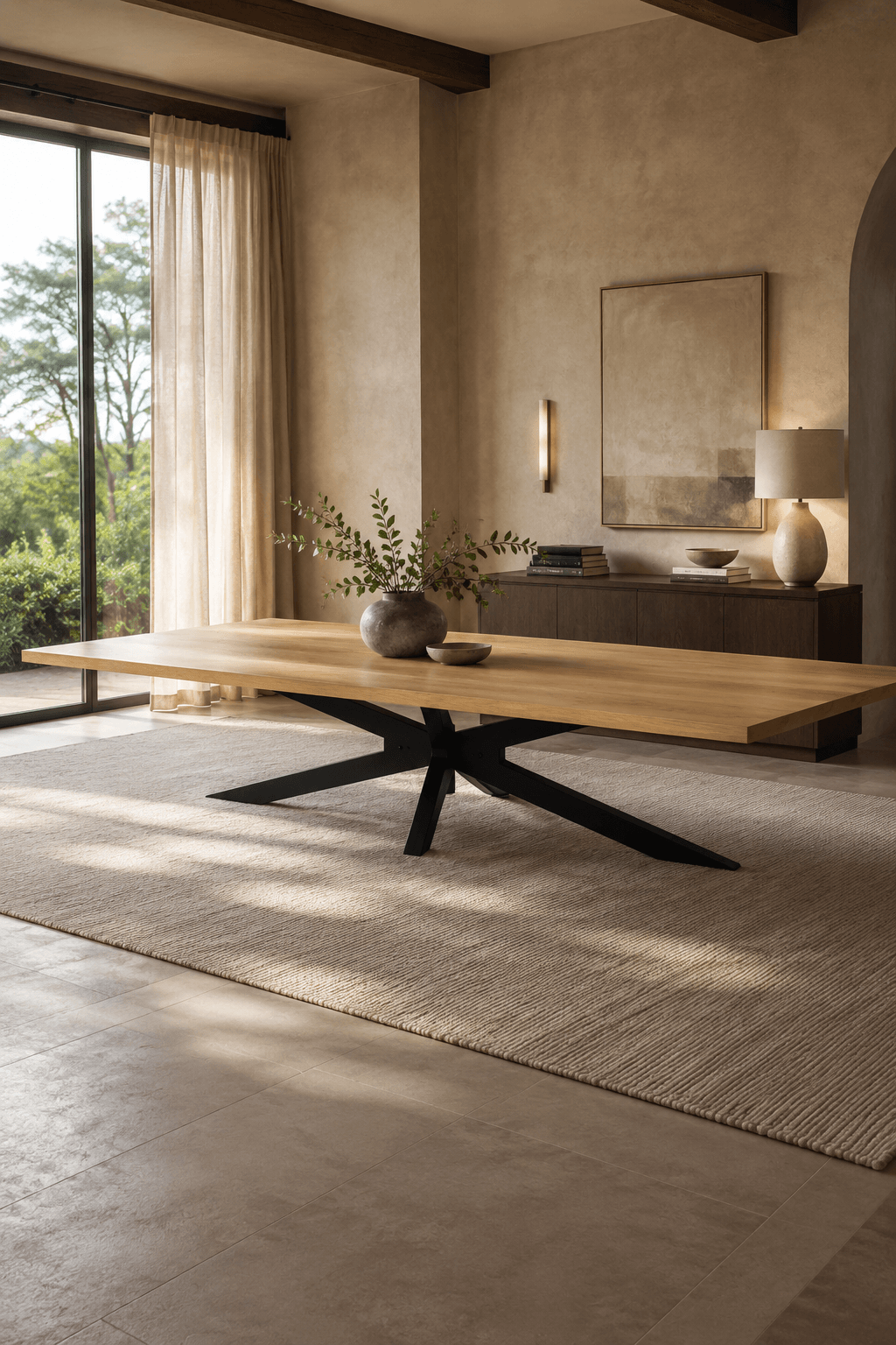Super-grote-teak-houten-tafel-350x110x78-cm Super-grote-teak-houten-tafel-350x110x78-cm