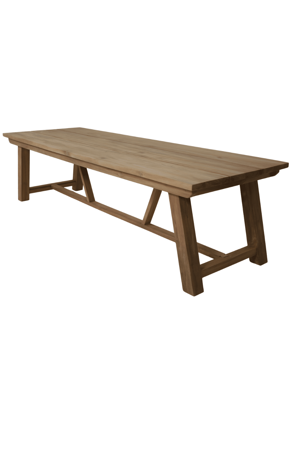 Teak houten tuintafel kees 300x100x79 cm Teak houten tuintafel kees 300x100x79 cm
