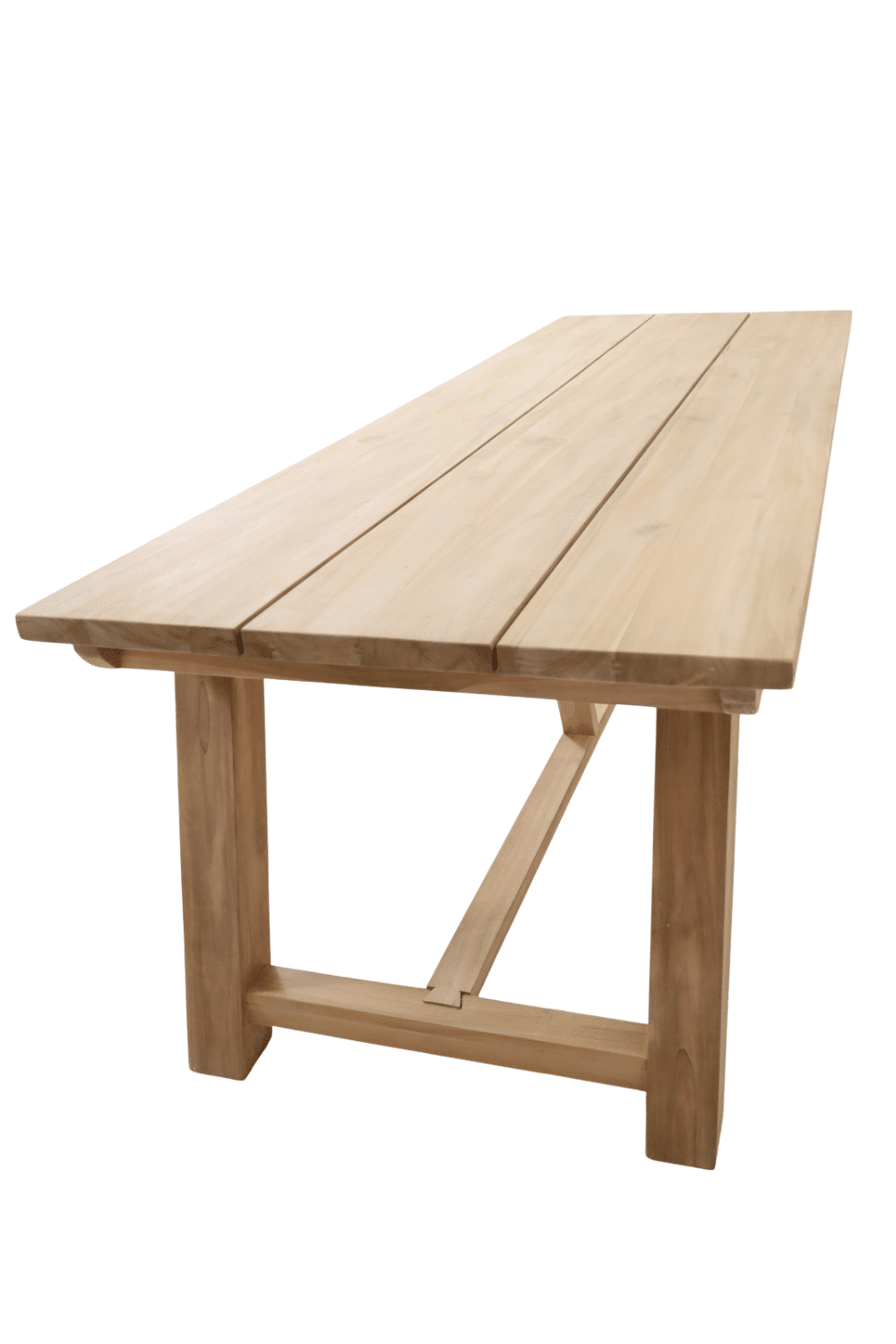Teak houten tuintafel kees 300x100x79 cm Teak houten tuintafel kees 300x100x79 cm
