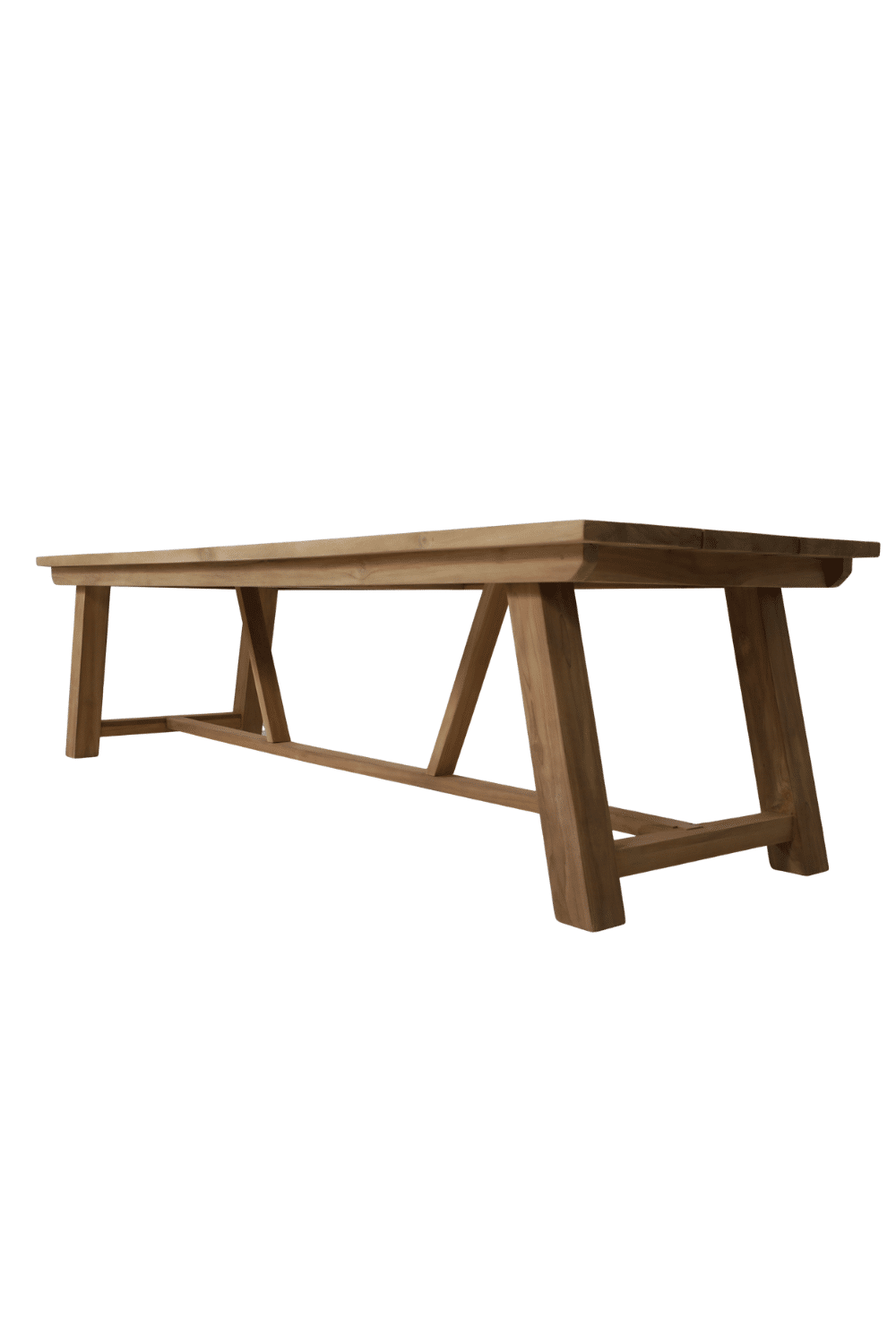 Teak houten tuintafel kees 300x100x79 cm Teak houten tuintafel kees 300x100x79 cm