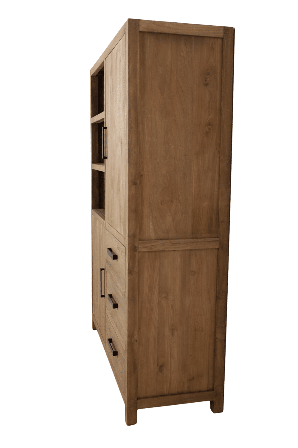 Teak Houten Opbergkast Block 130 Cm Teak Houten Opbergkast Block 130 Cm