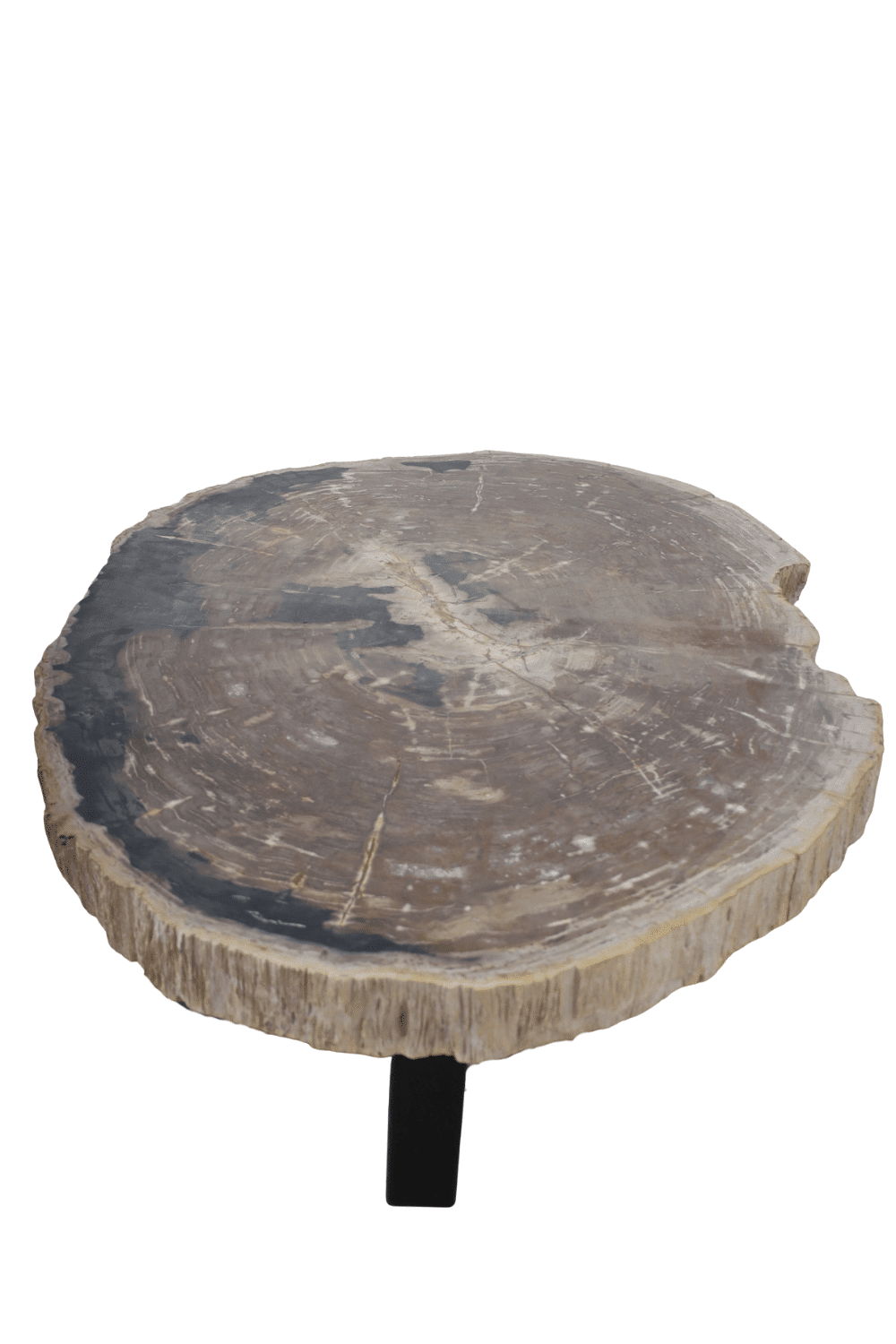 Luxe versteend houten grote salontafel 174 x 109x 8 cm