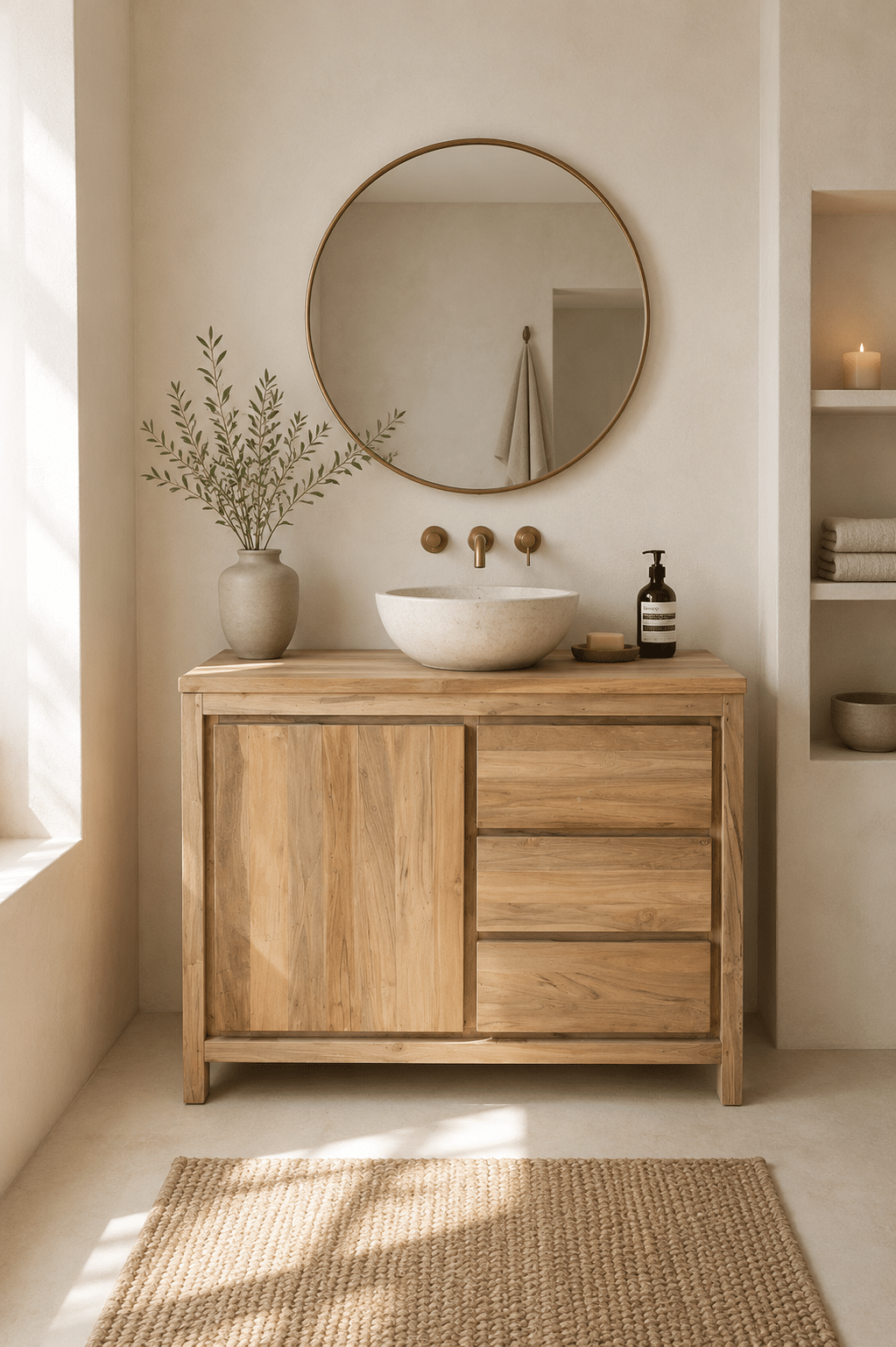 teak houten badkamermeubel teak houten badkamermeubel