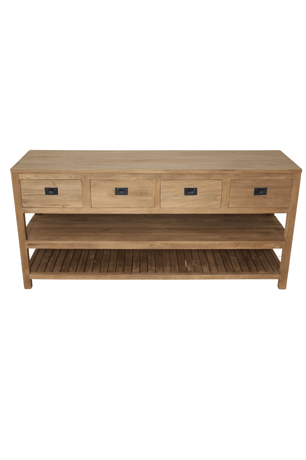 Teak houten badkamermeubel 180x50x85 cm