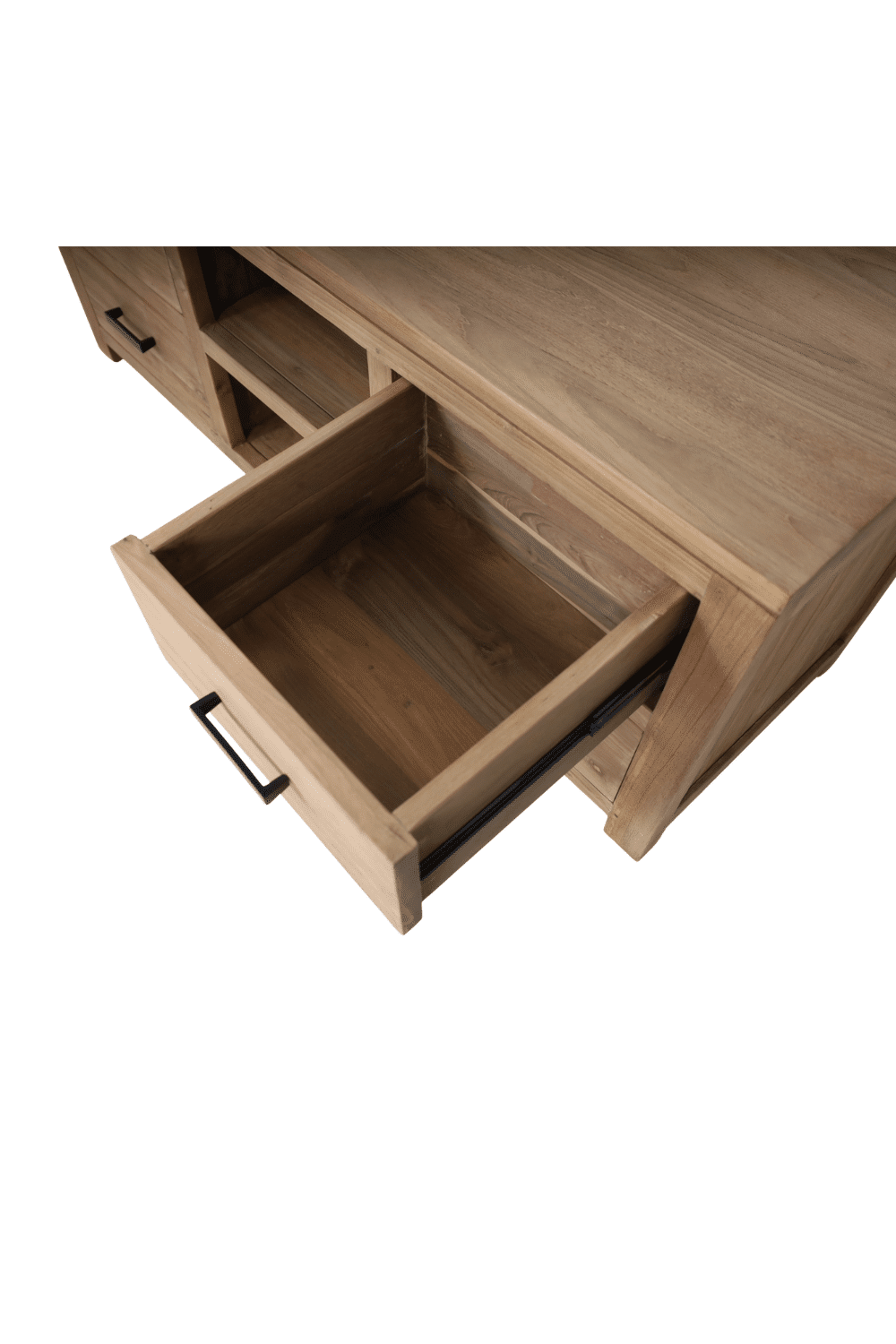 Teak Houten tv meubel smooth 140 x 45 x 60 cm tvd3 Teak Houten tv meubel smooth 140 x 45 x 60 cm tvd3