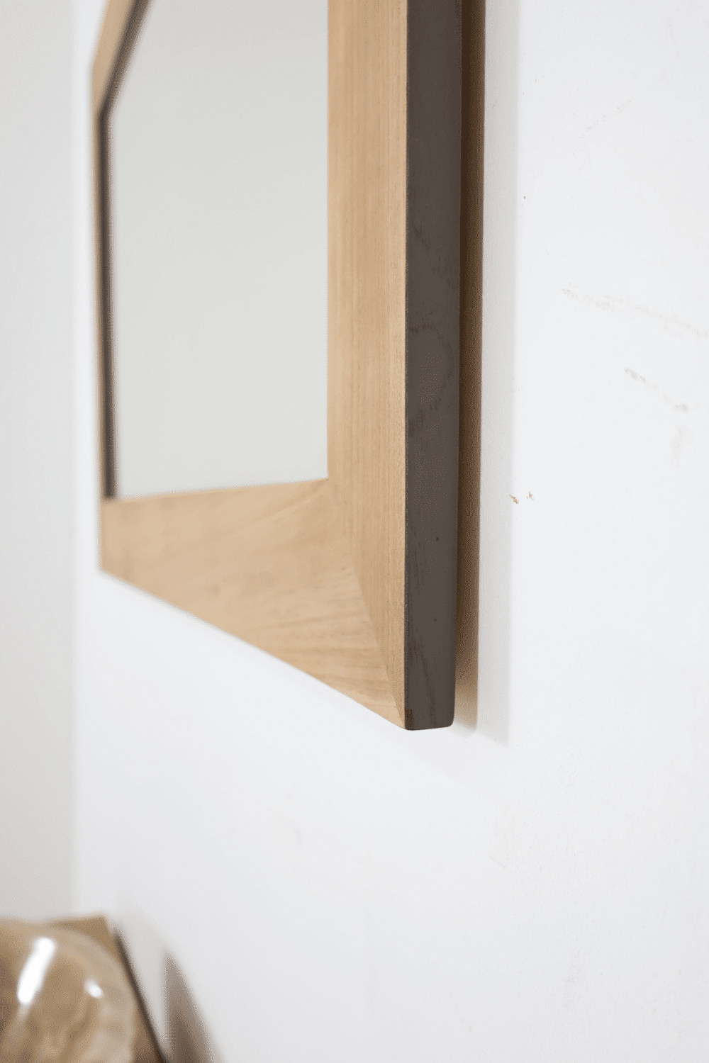 Teak houten badkamermeubel met anodic brown metalen details, en spiegel st3t 120 cm Teak houten badkamermeubel met anodic brown metalen details, en spiegel st3t 120 cm