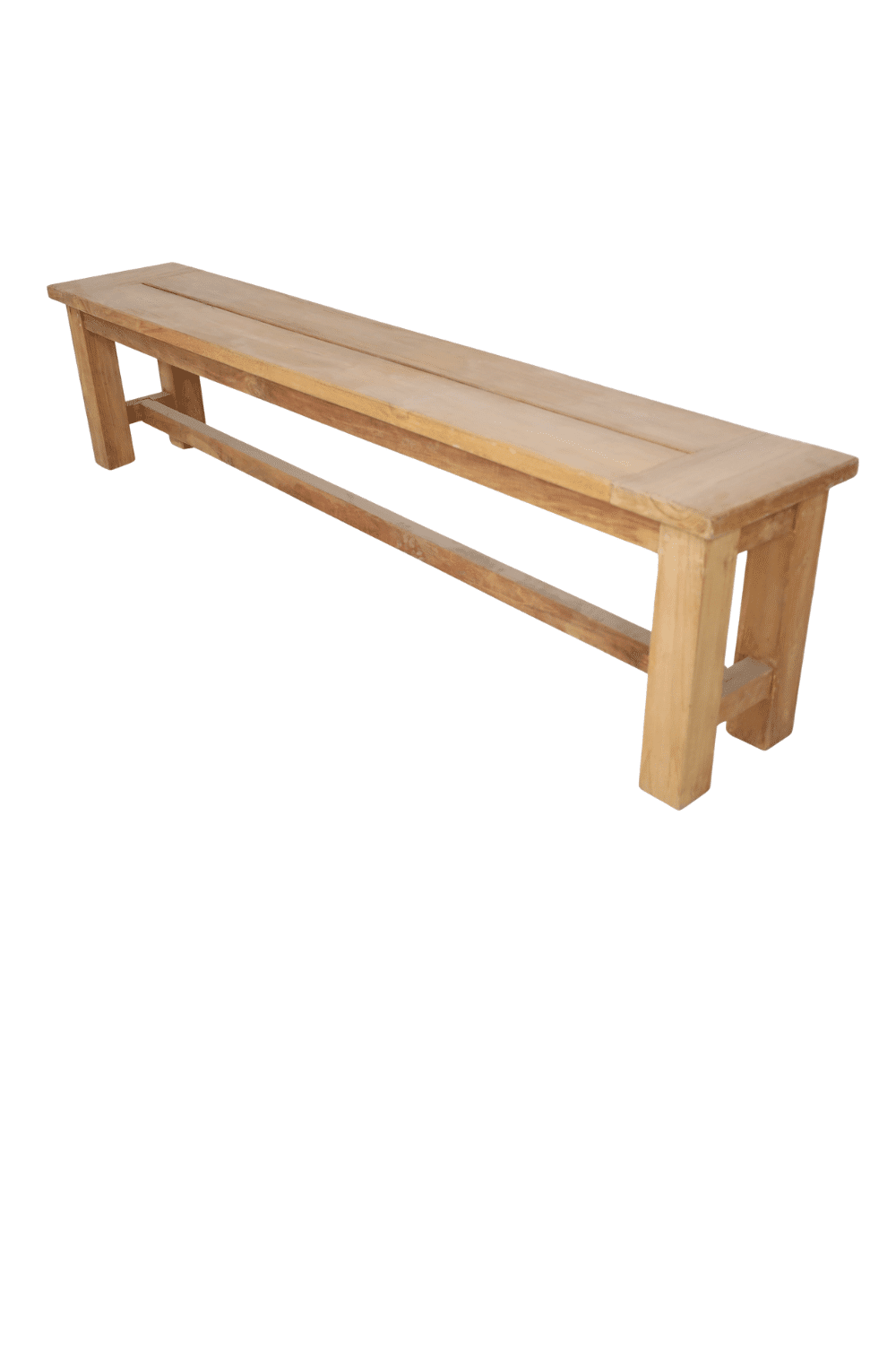 Teak houten tuinbank 200x36x48 cm Teak houten tuinbank 200x36x48 cm