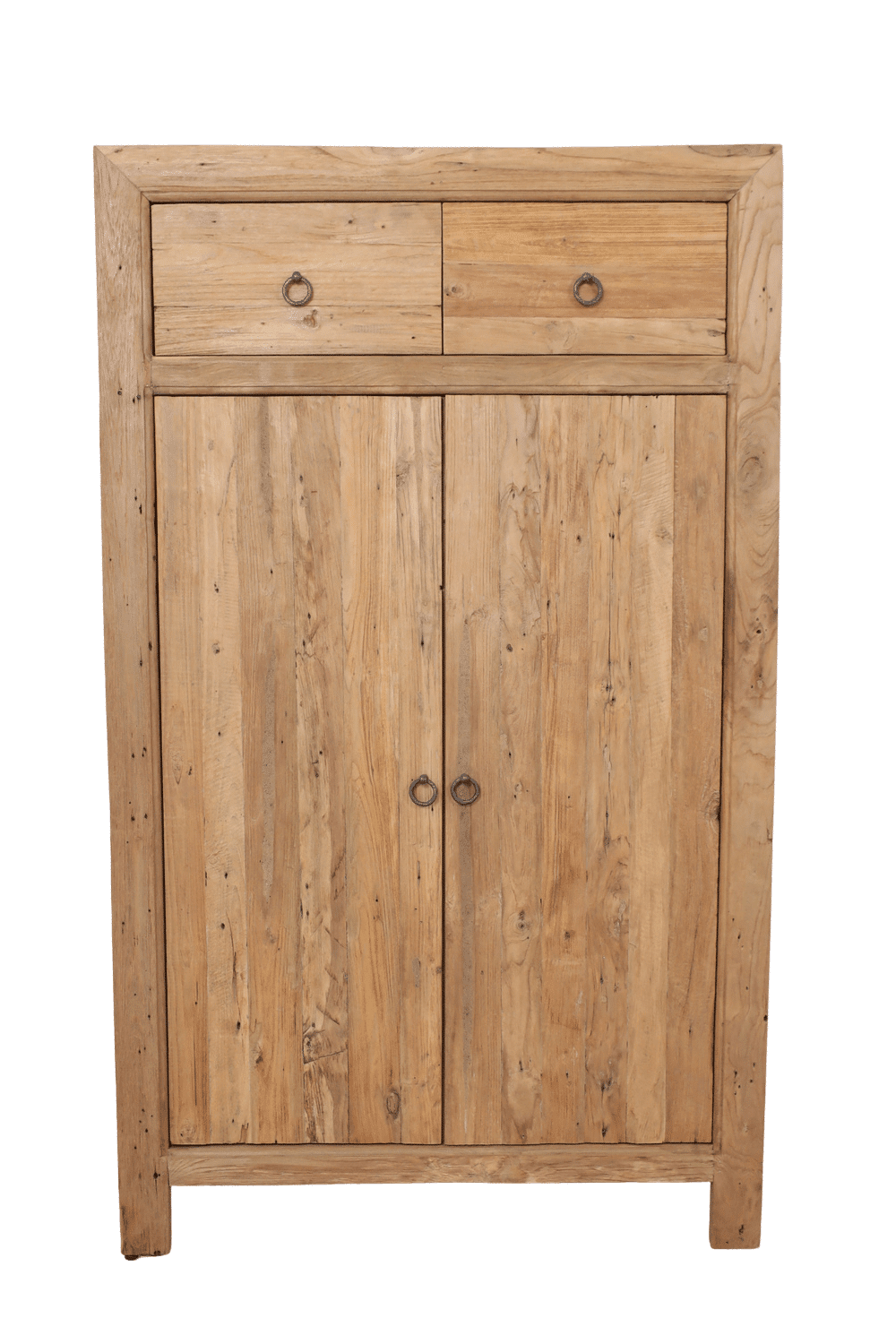 Meidenkast teak hout chinees model super rustiek 90x45x152 cm Meidenkast teak hout chinees model super rustiek 90x45x152 cm