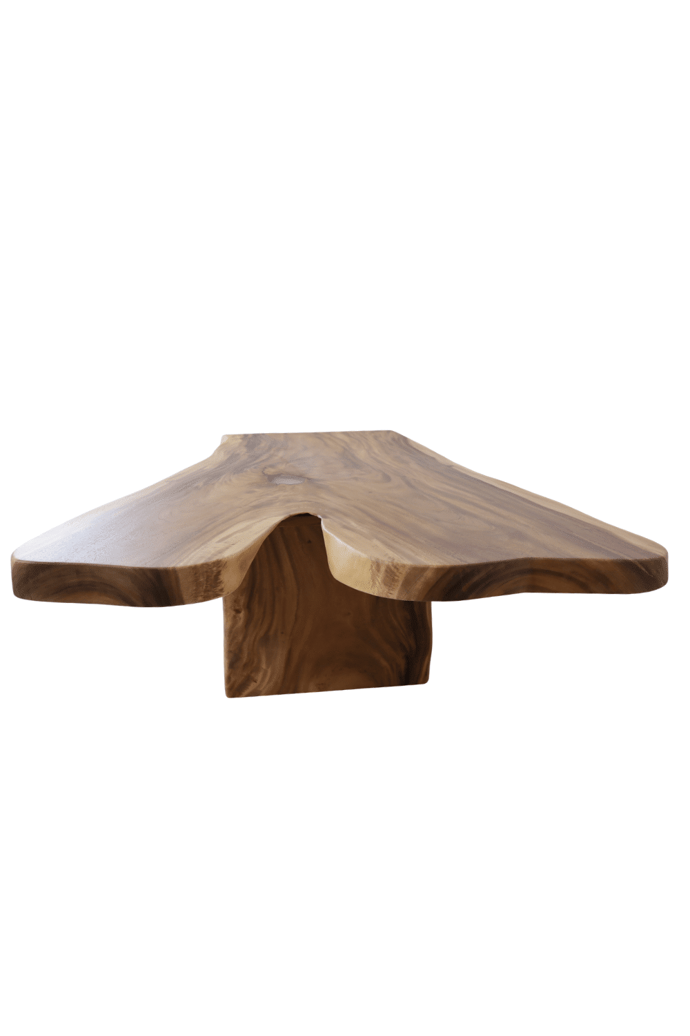 unieke tafel uit een stuk grote stoere boomstam tafel Suar houten waterval tafel boomstamtafel 300x158x78 cm unieke tafel uit een stuk grote stoere boomstam tafel Suar houten waterval tafel boomstamtafel 300x158x78 cm