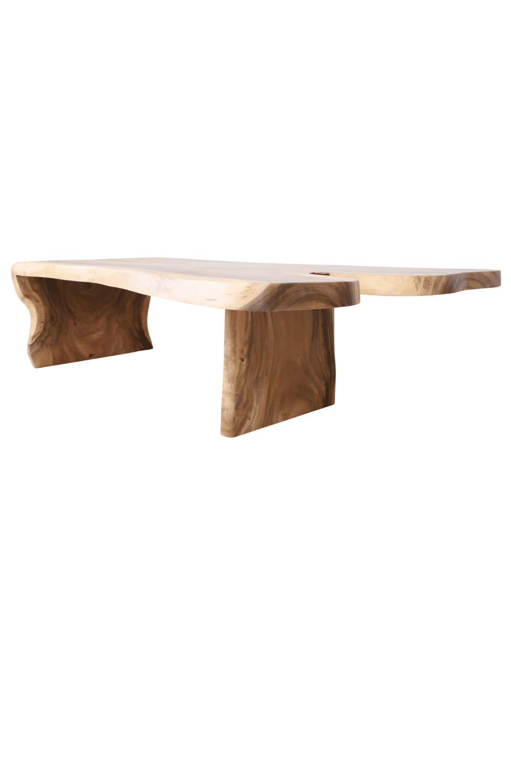 unieke tafel uit een stuk grote stoere boomstam tafel Suar houten waterval tafel boomstamtafel 300x158x78 cm unieke tafel uit een stuk grote stoere boomstam tafel Suar houten waterval tafel boomstamtafel 300x158x78 cm