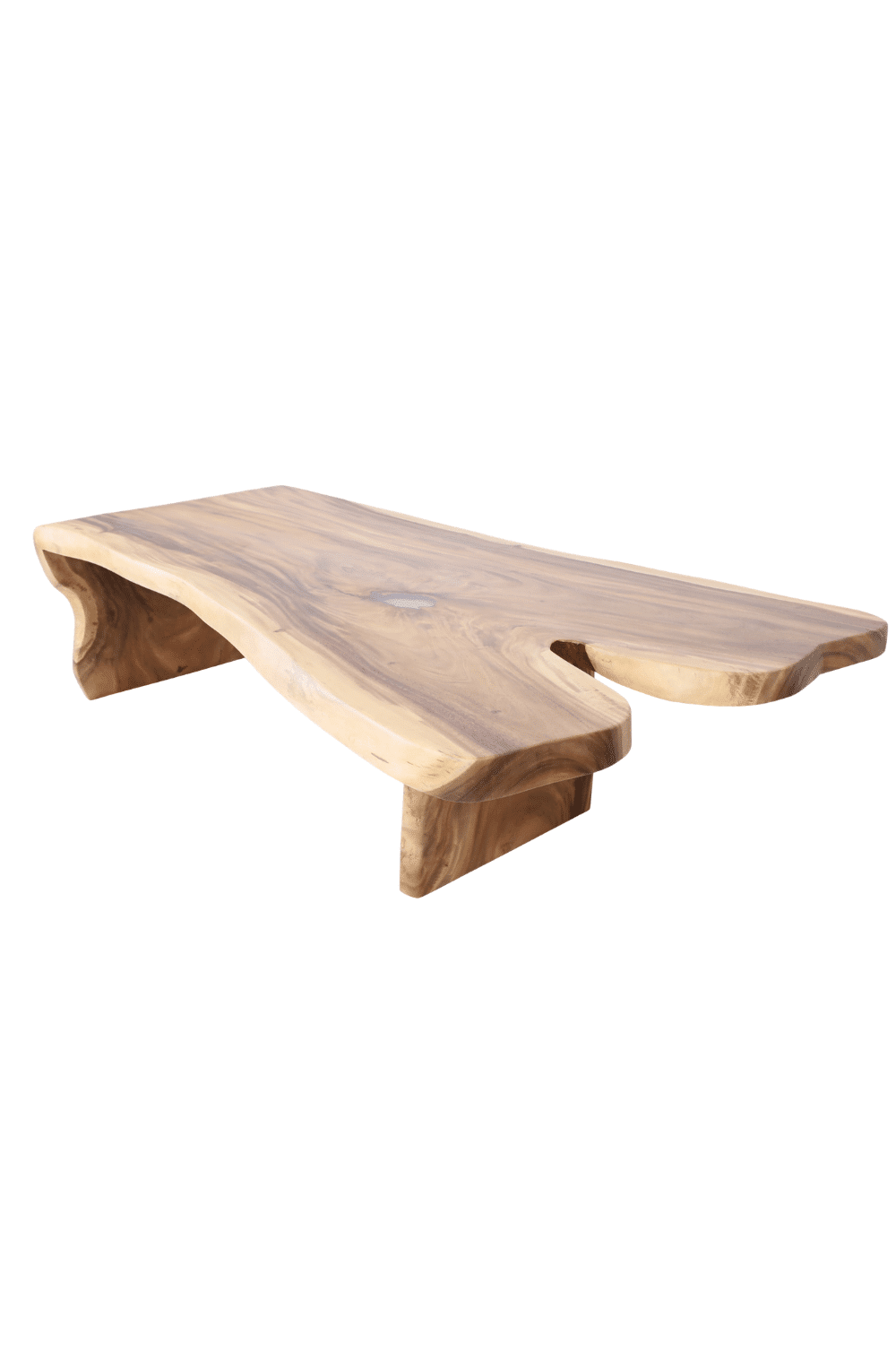 unieke tafel uit een stuk grote stoere boomstam tafel Suar houten waterval tafel boomstamtafel 300x158x78 cm unieke tafel uit een stuk grote stoere boomstam tafel Suar houten waterval tafel boomstamtafel 300x158x78 cm
