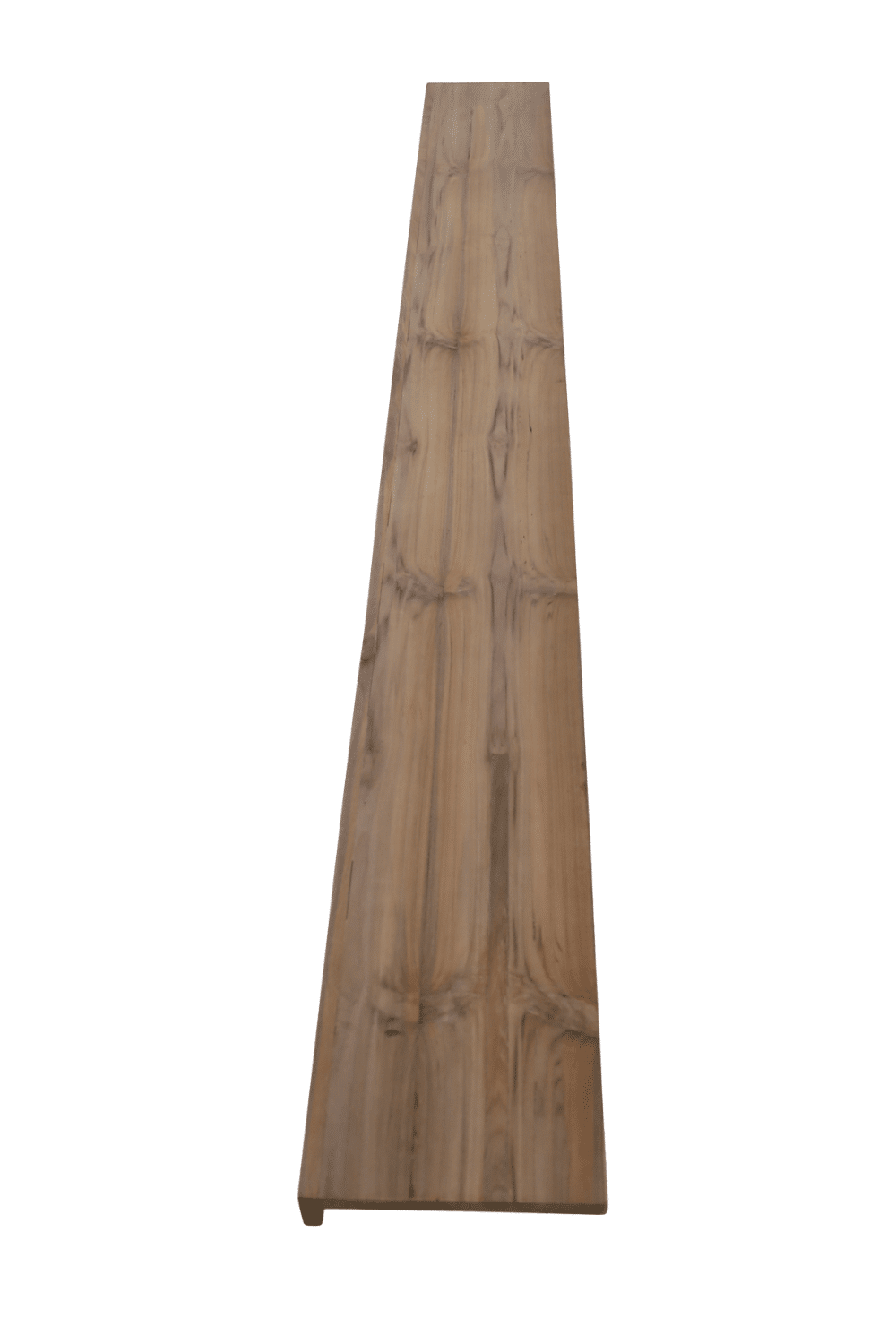 Teak houten vensterbank 200x21,5x5 cm Teak houten vensterbank 200x21,5x5 cm